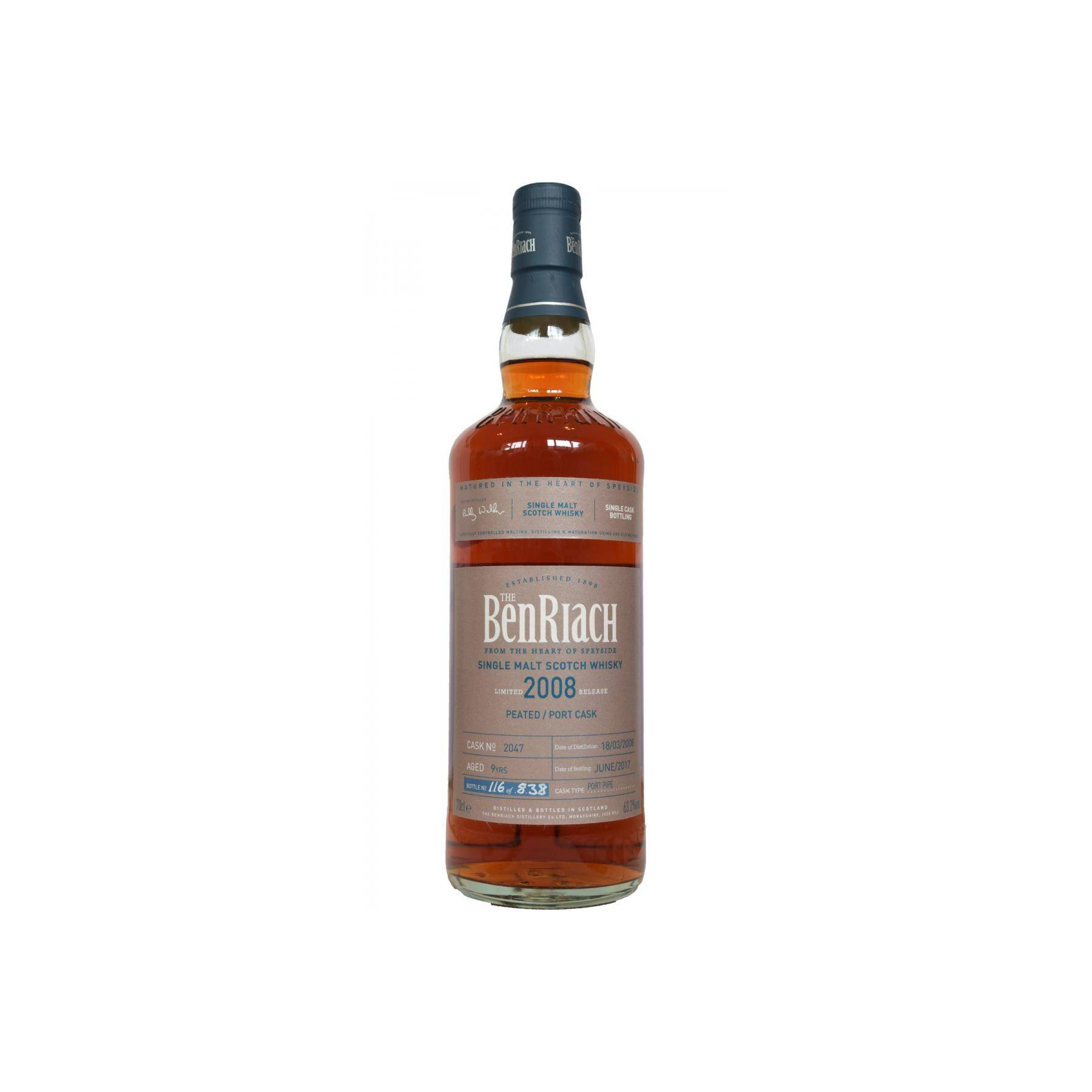 BenRiach 2008 9 Years Single Malt Whisky