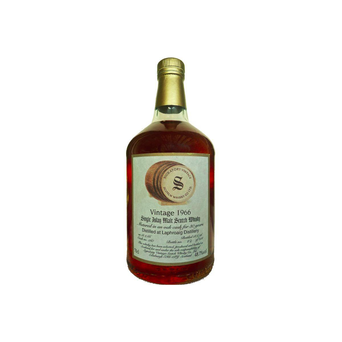 Laphroaig Vintage Collection - Dumpy 1966 30 Years Single Malt Whisky