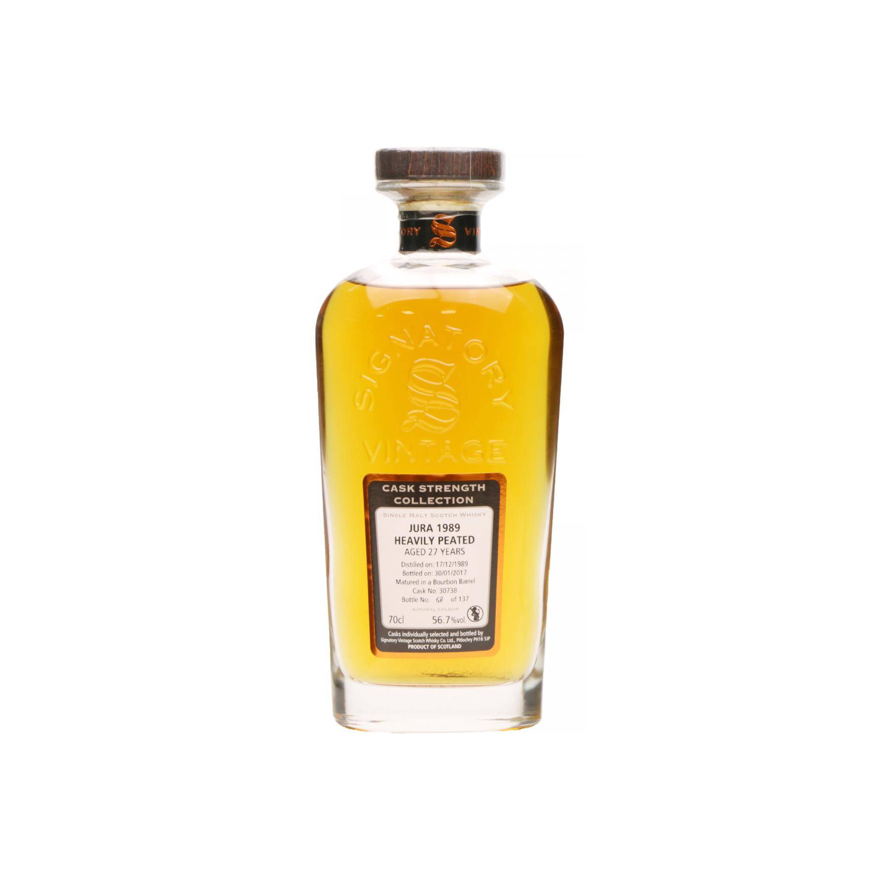 Jura Cask Strength Collection 1989 27 Years Single Malt Whisky