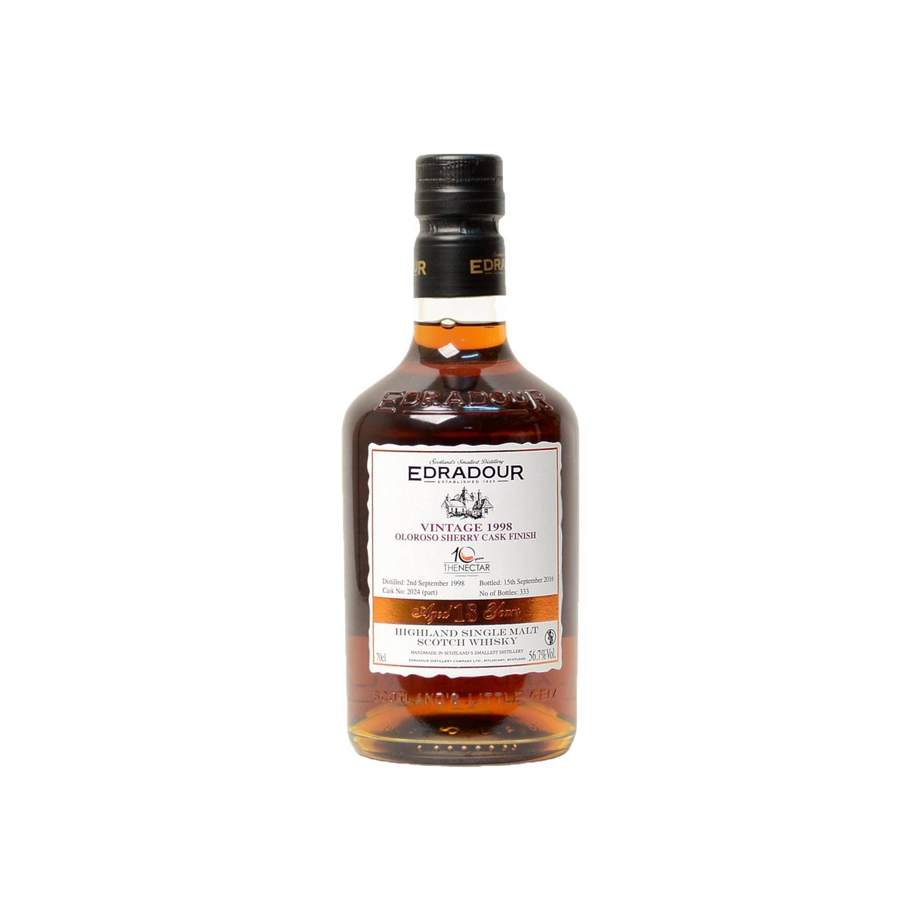 Edradour 1998 18 Years Single Malt Whisky