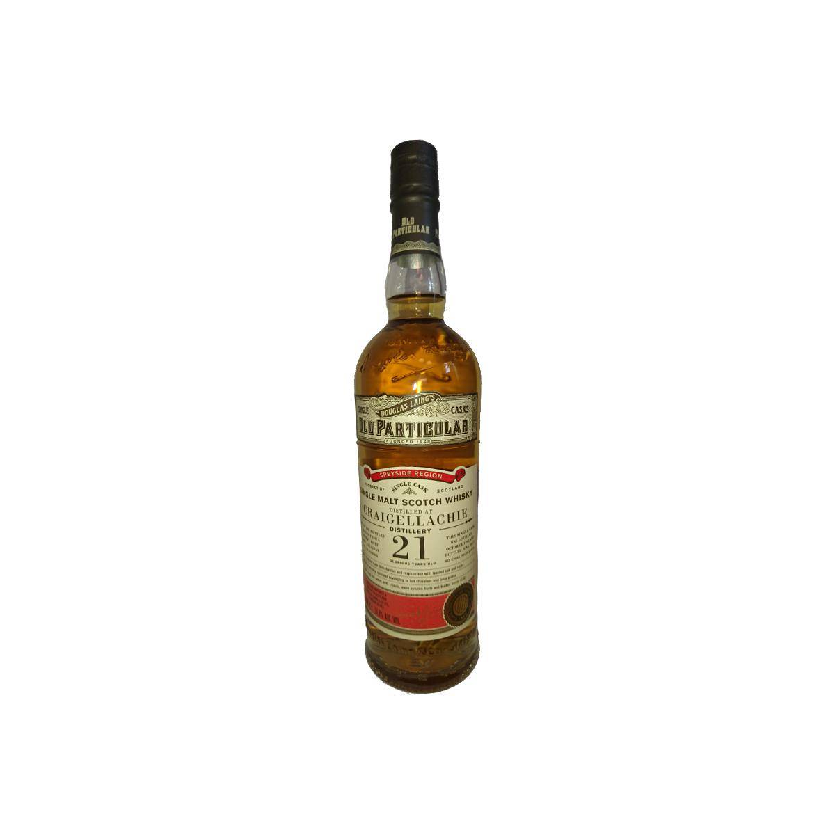 Craigellachie Old Particular 1995 21 Years Single Malt Whisky