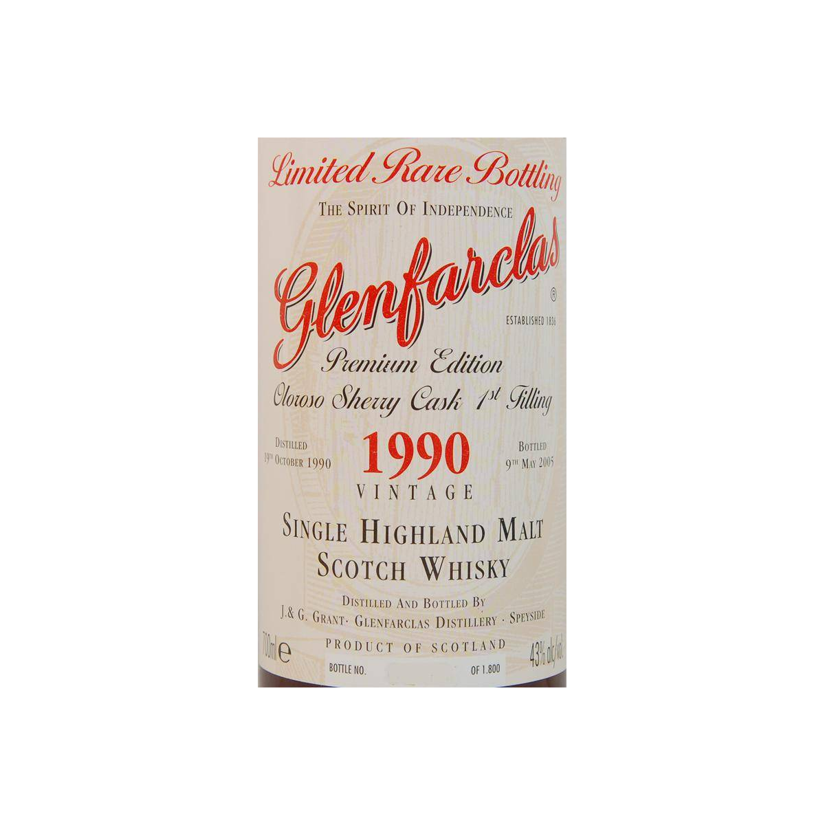 Glenfarclas 1990 14 Years Single Malt Whisky 2