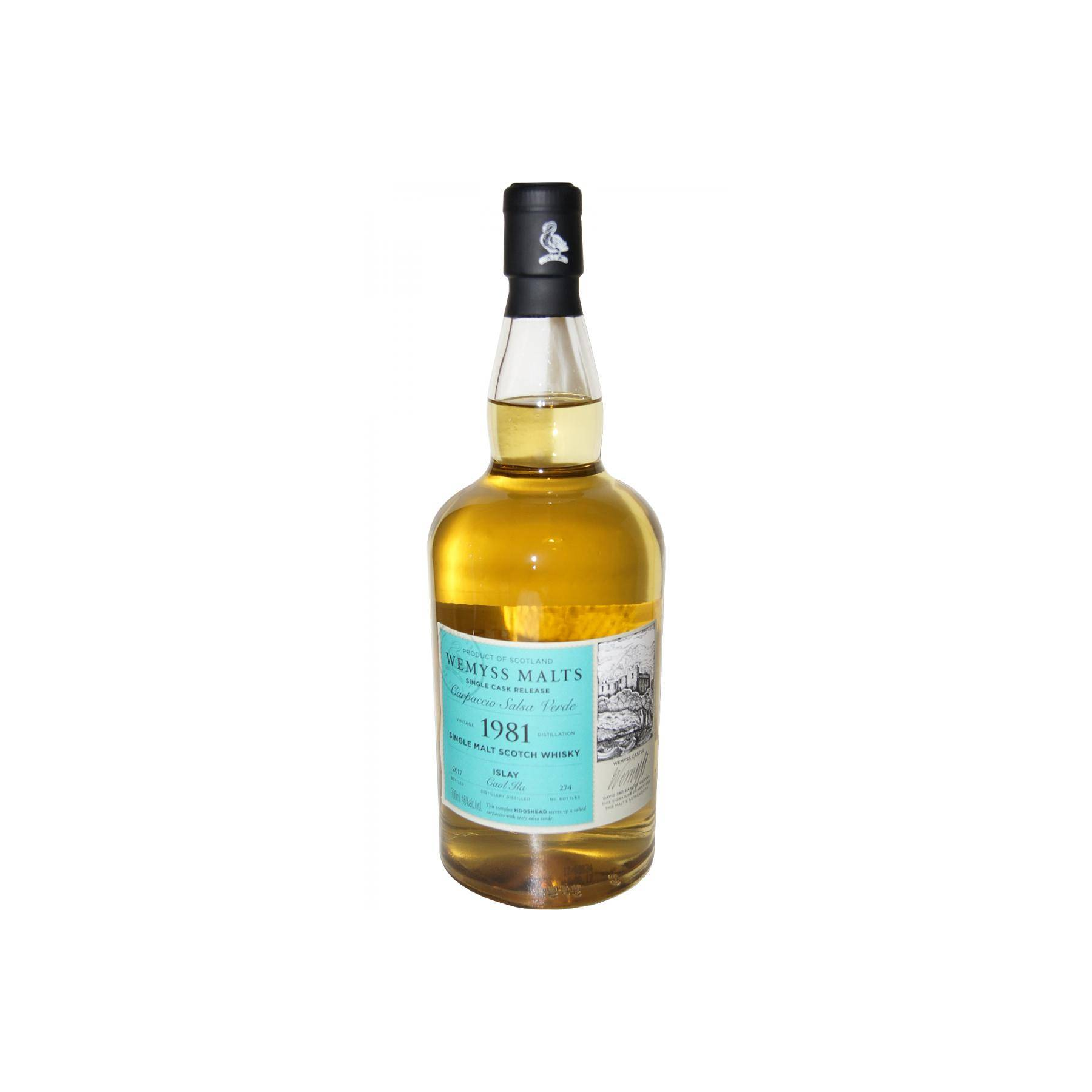 Caol Ila 1981 36 Years Single Malt Whisky