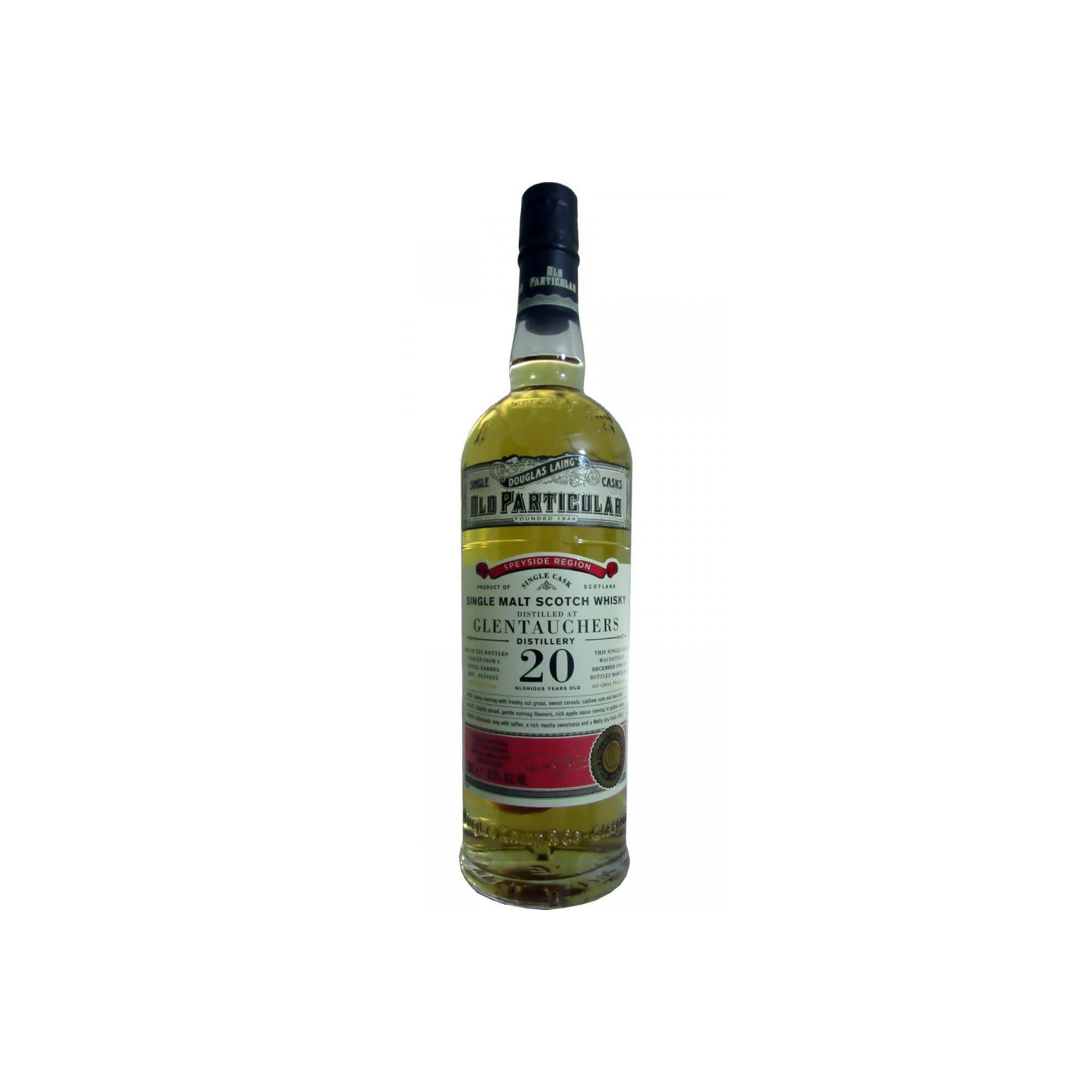 Glentauchers Old Particular 1996 20 Years Single Malt Whisky