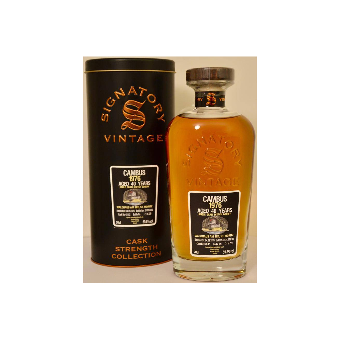 Cambus Cask Strength Collection 1976 40 Years Single Grain Whisky 3