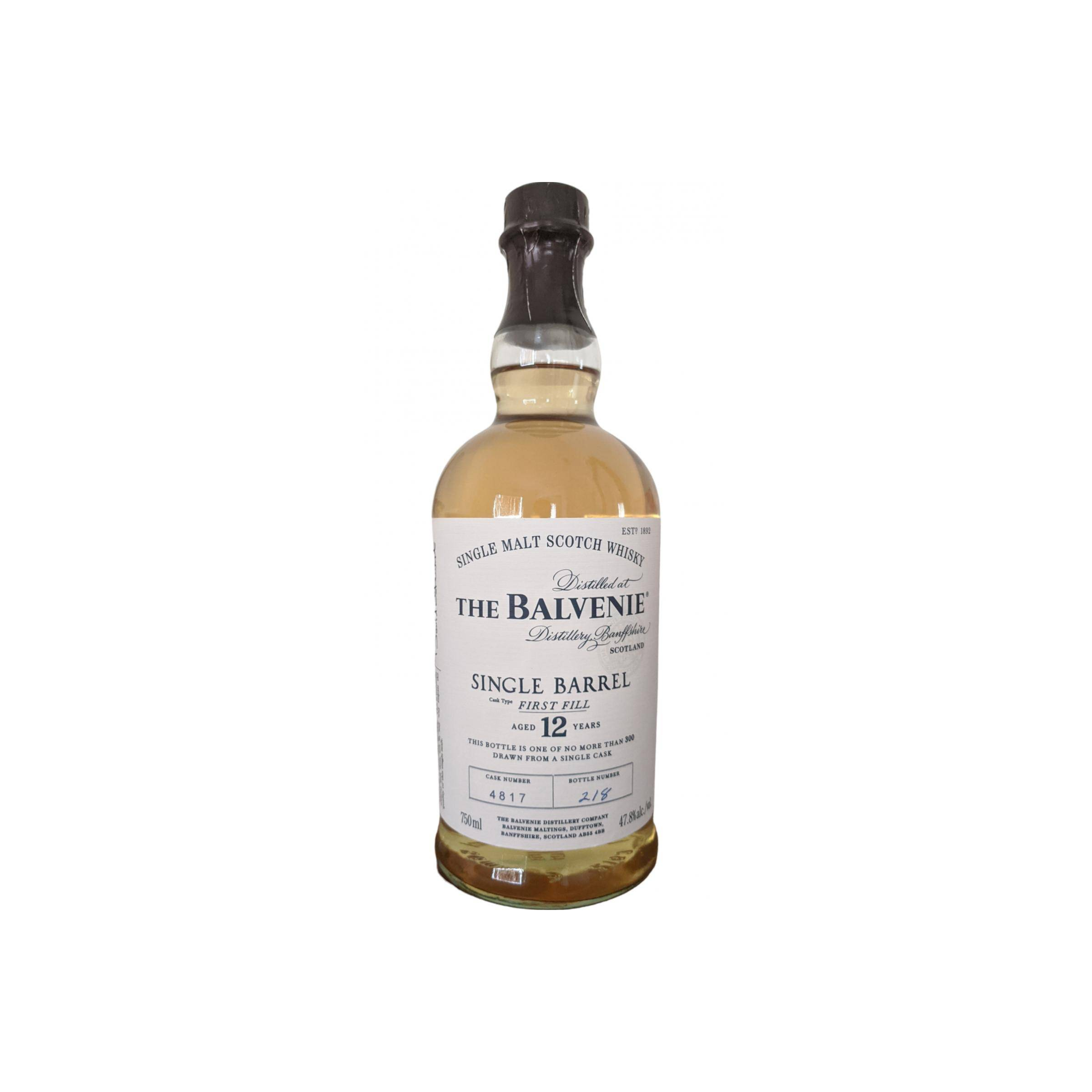 The Balvenie Single Cask 12 Years Single Malt Whisky