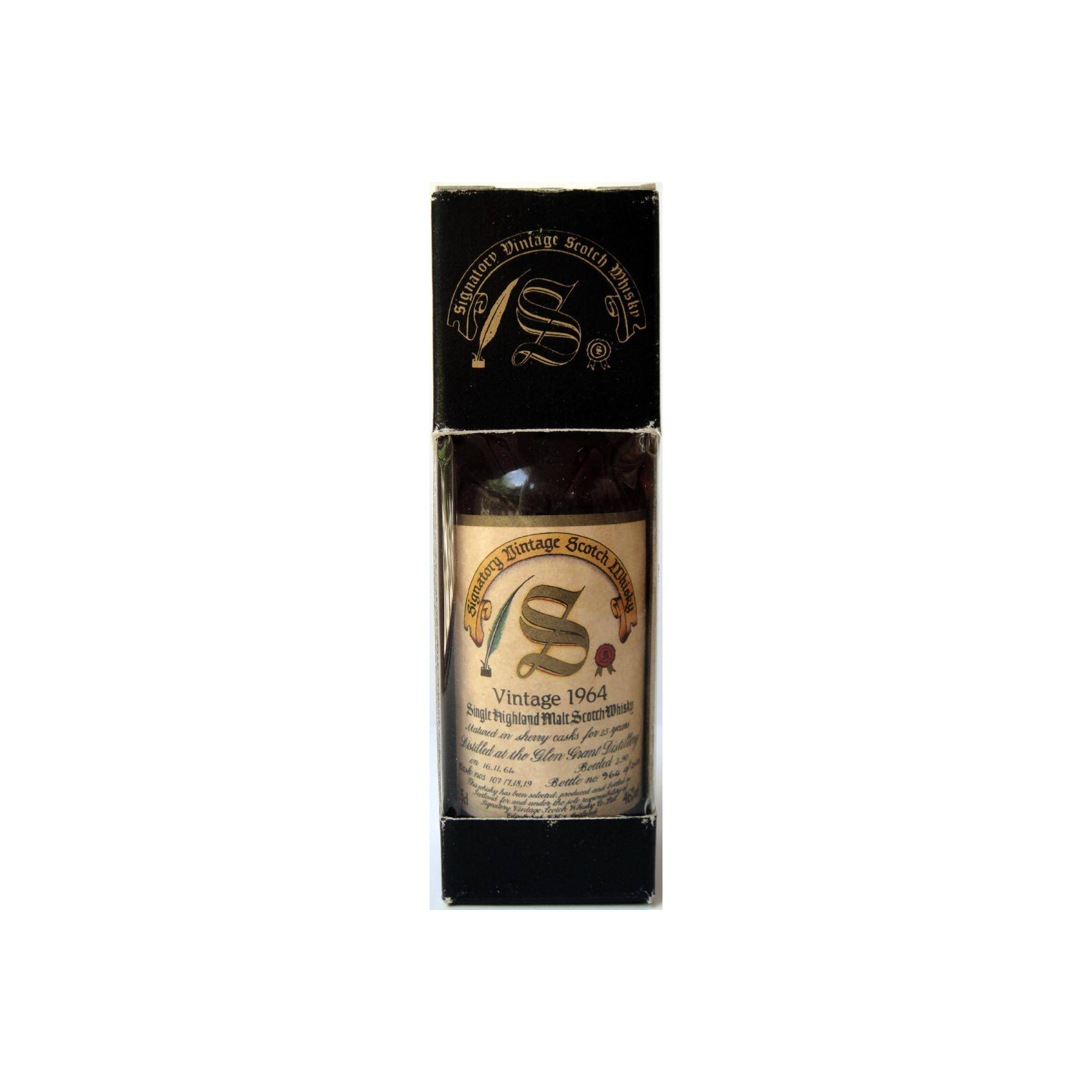 Glen Grant 1964 25 Years Single Malt Whisky 3