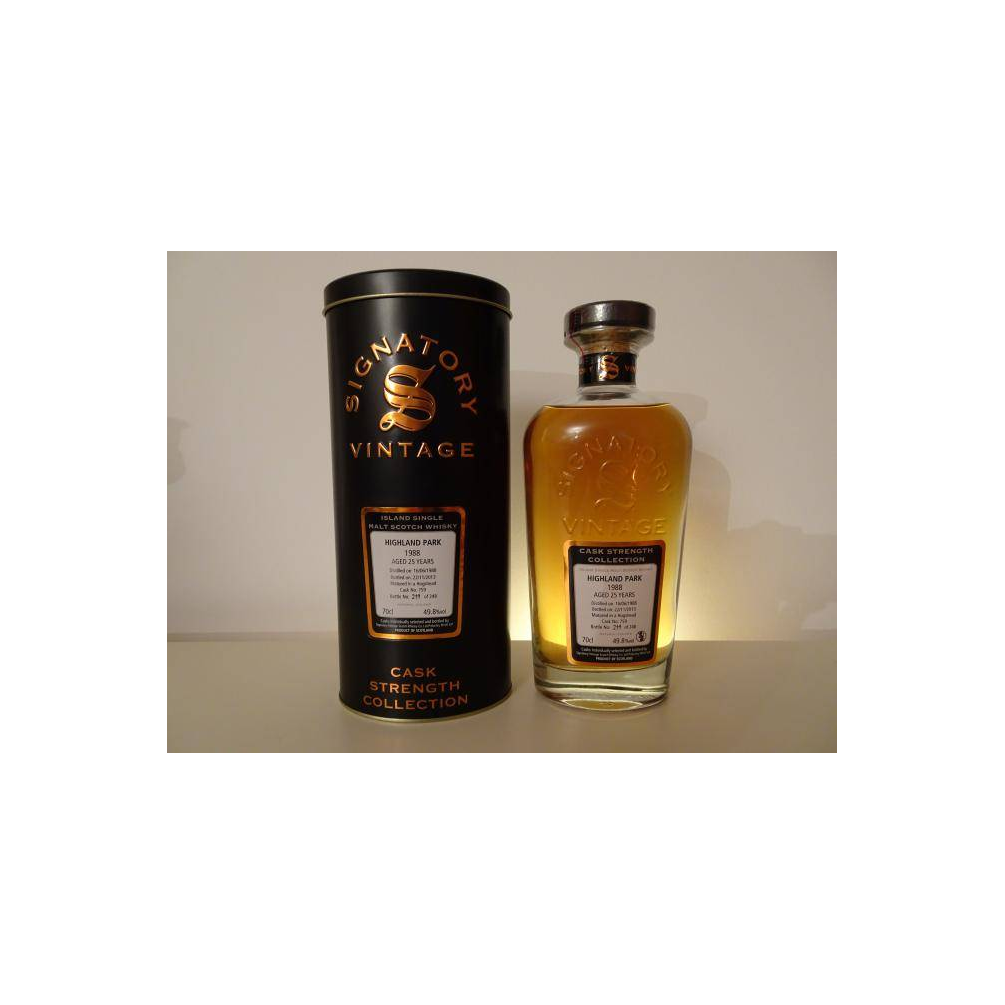 Highland Park Cask Strength Collection 1988 25 Years Single Malt Whisky 2