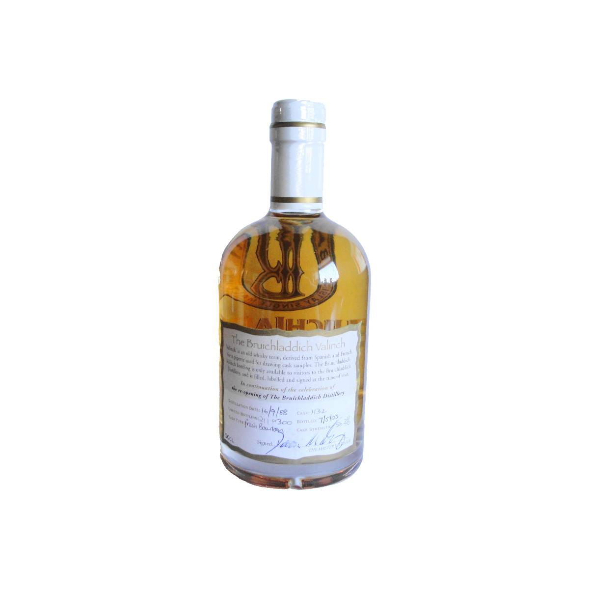 Bruichladdich 1988 15 Years Single Malt Whisky 3