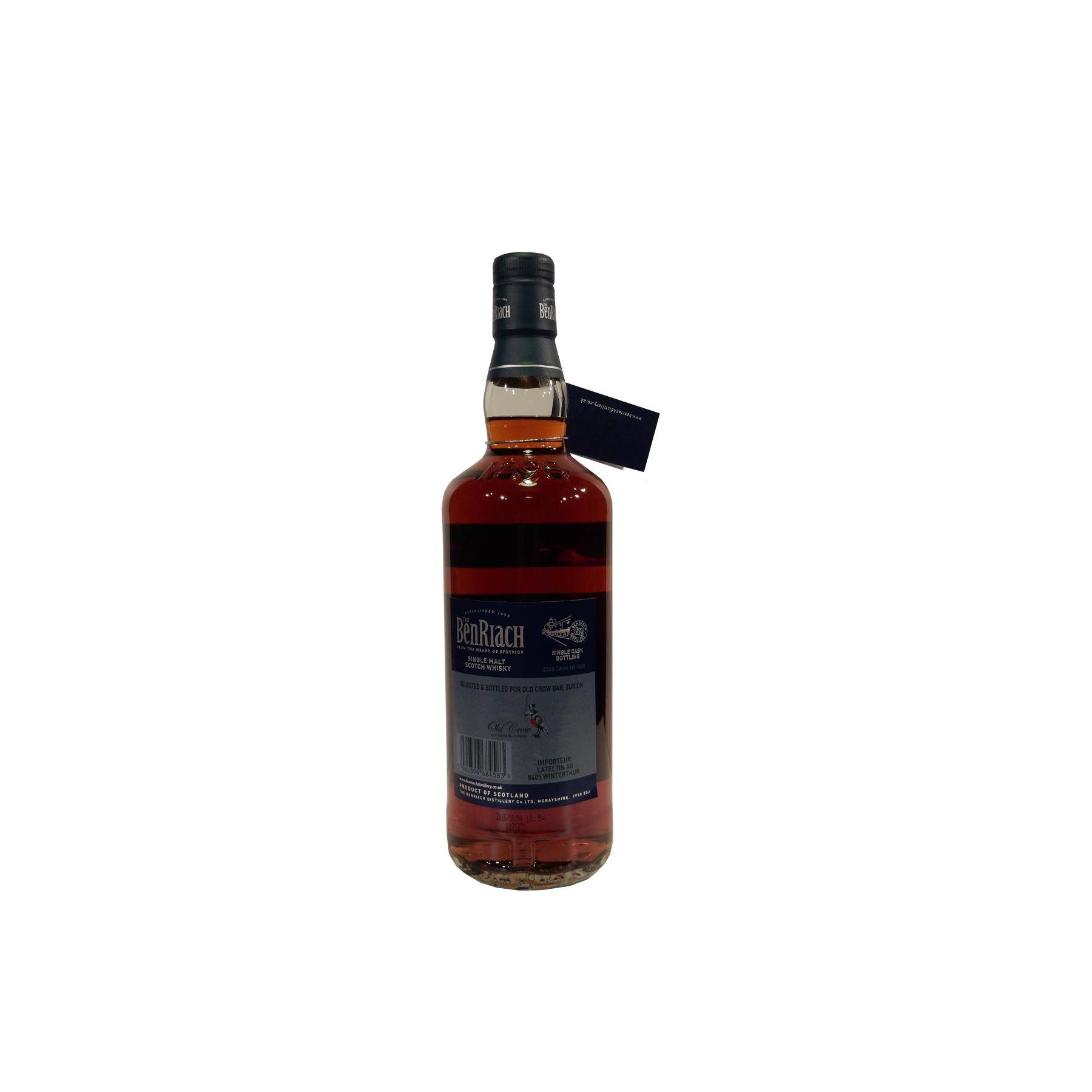 BenRiach Individual Cask Bottling 2005 11 Years Single Malt Whisky 2