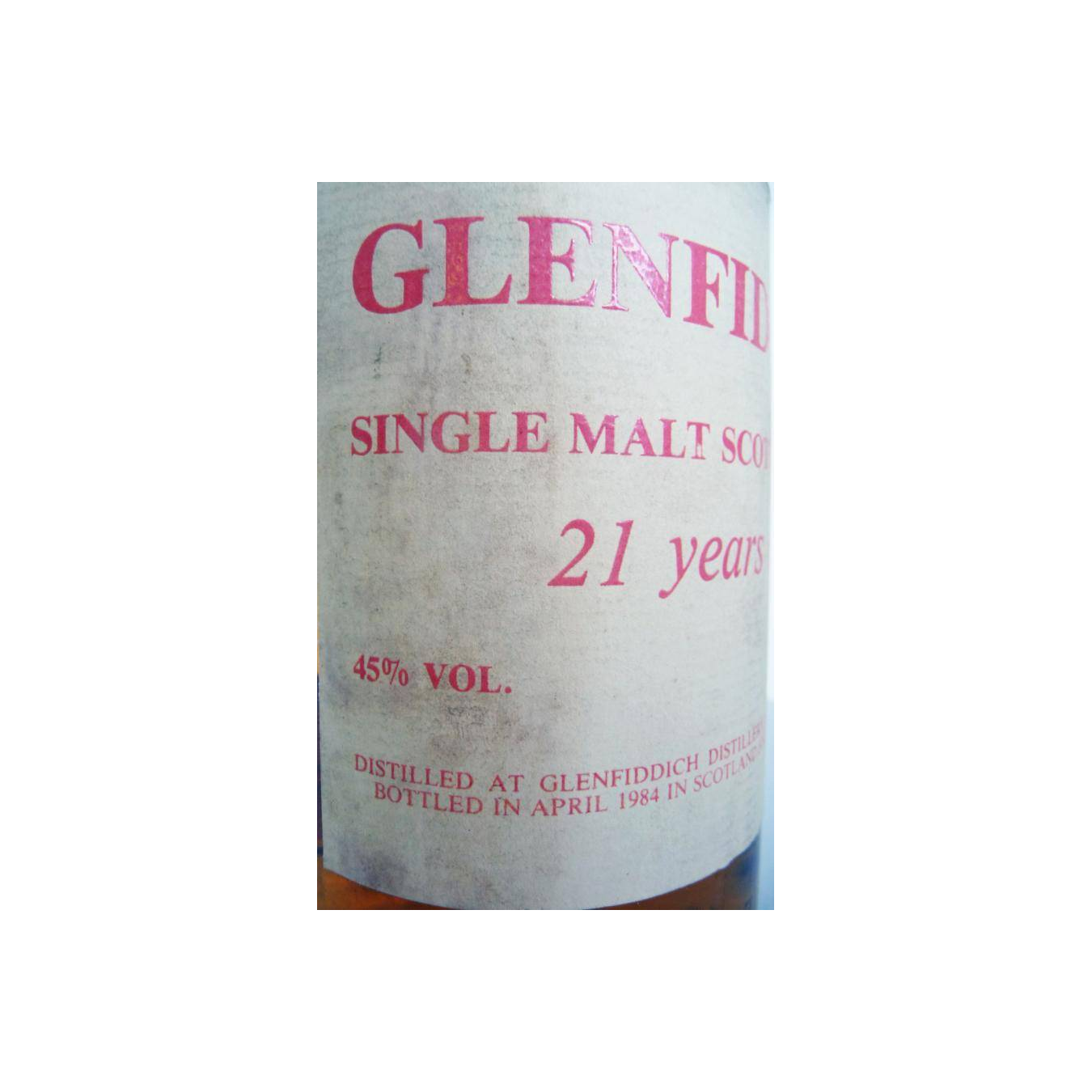 Glenfiddich 1961 21 Years Single Malt Whisky 2