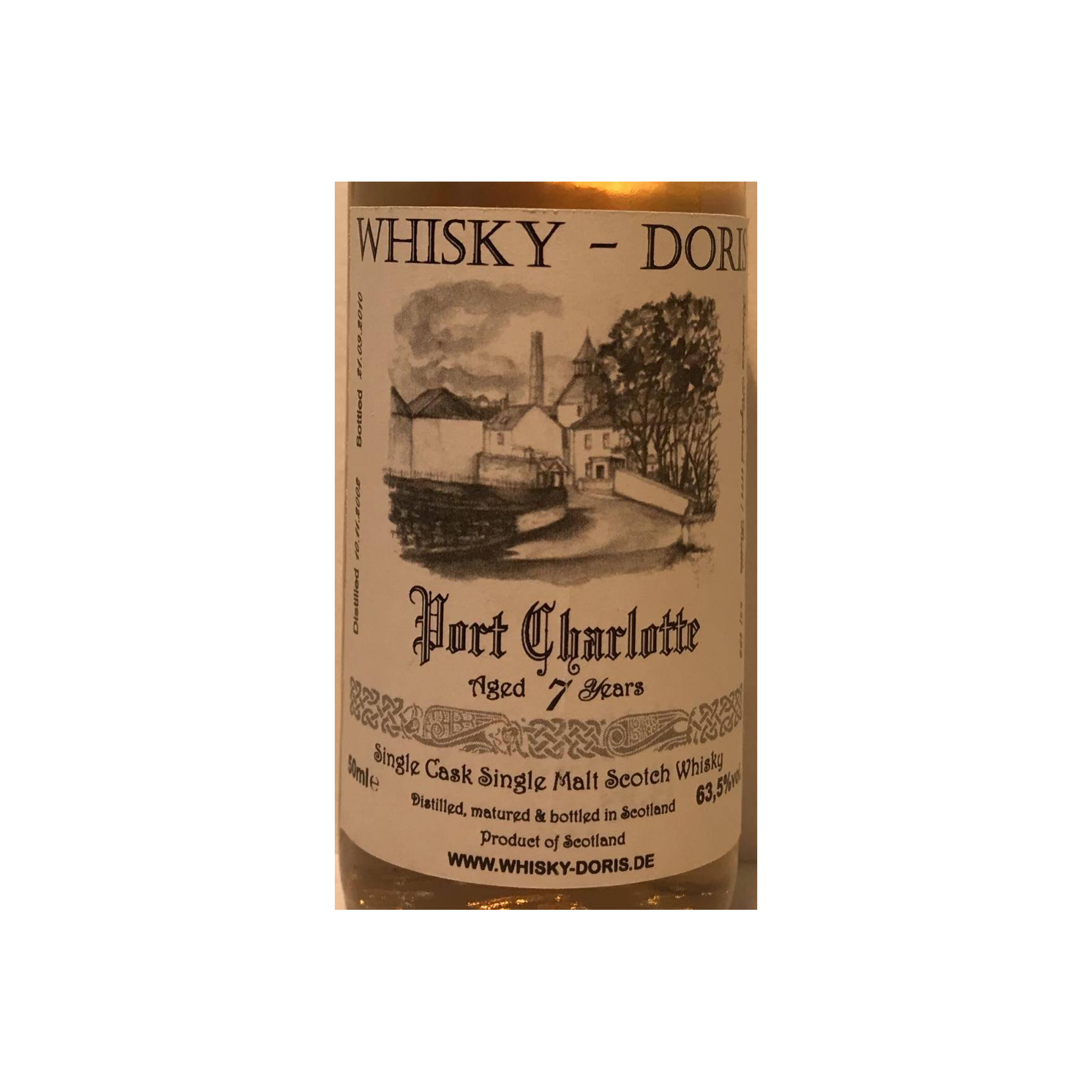 Bruichladdich Miniature 2002 7 Years Single Malt Whisky 2