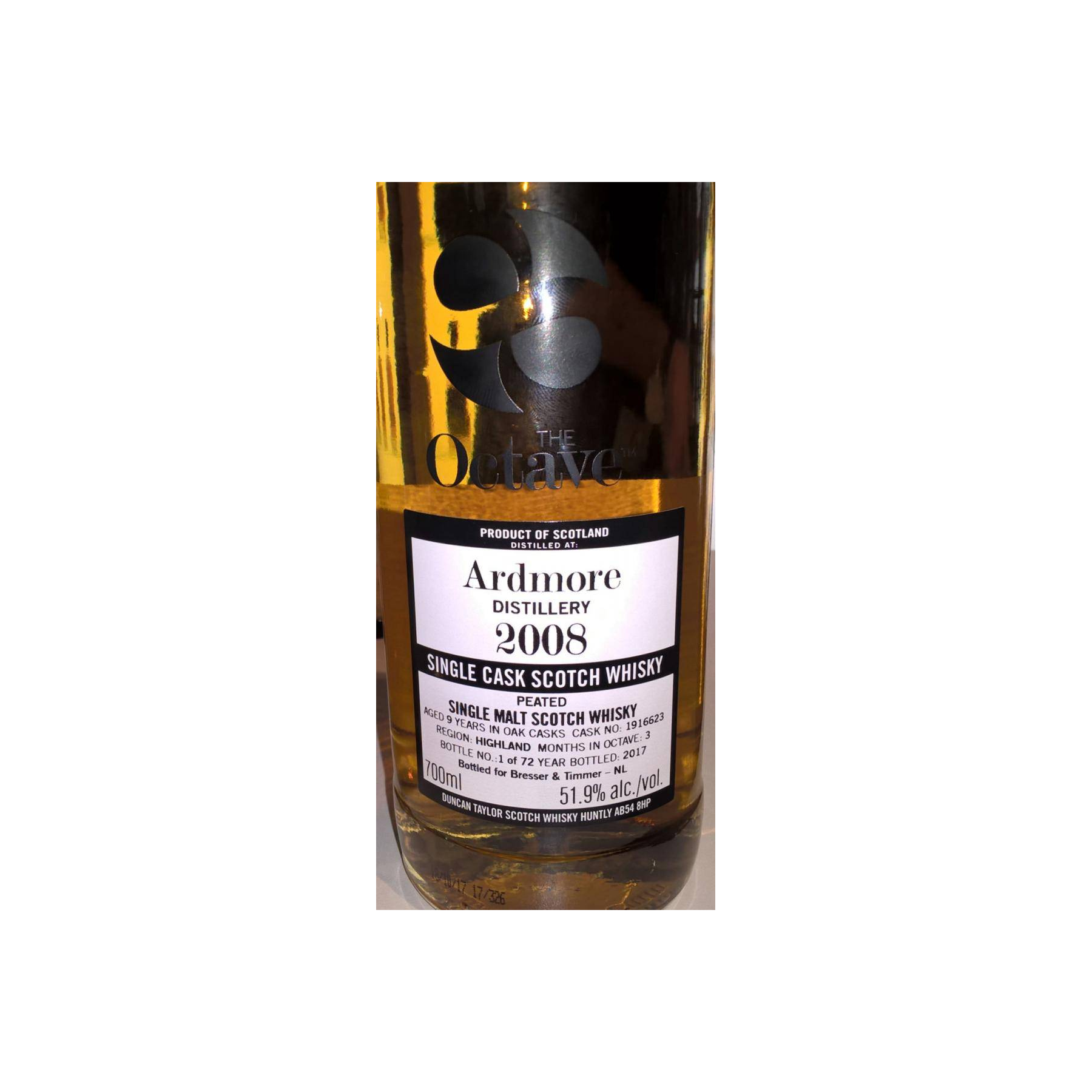 Ardmore The Octave 2008 9 Years Single Malt Whisky 2