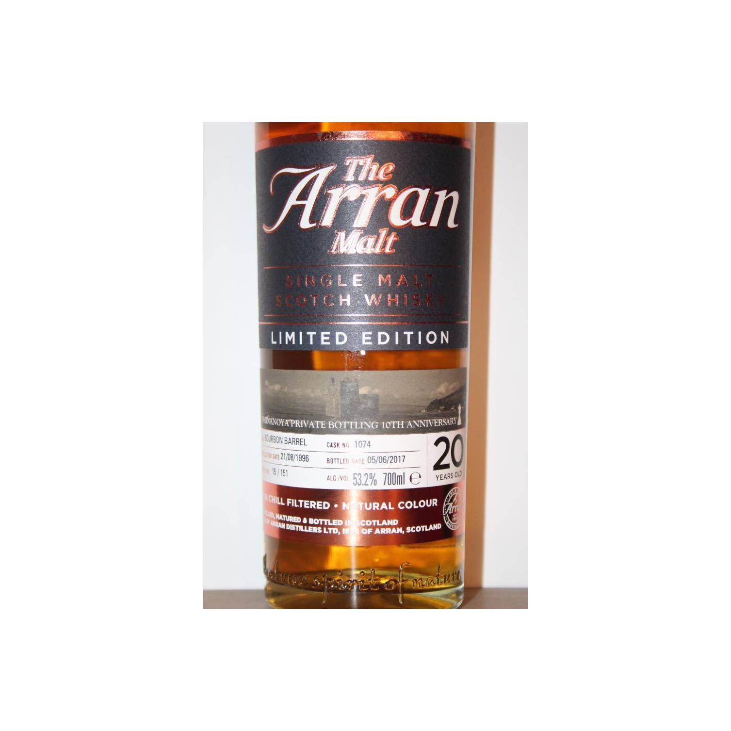 Arran Limited Edition 1996 20 Years Single Malt Whisky 3