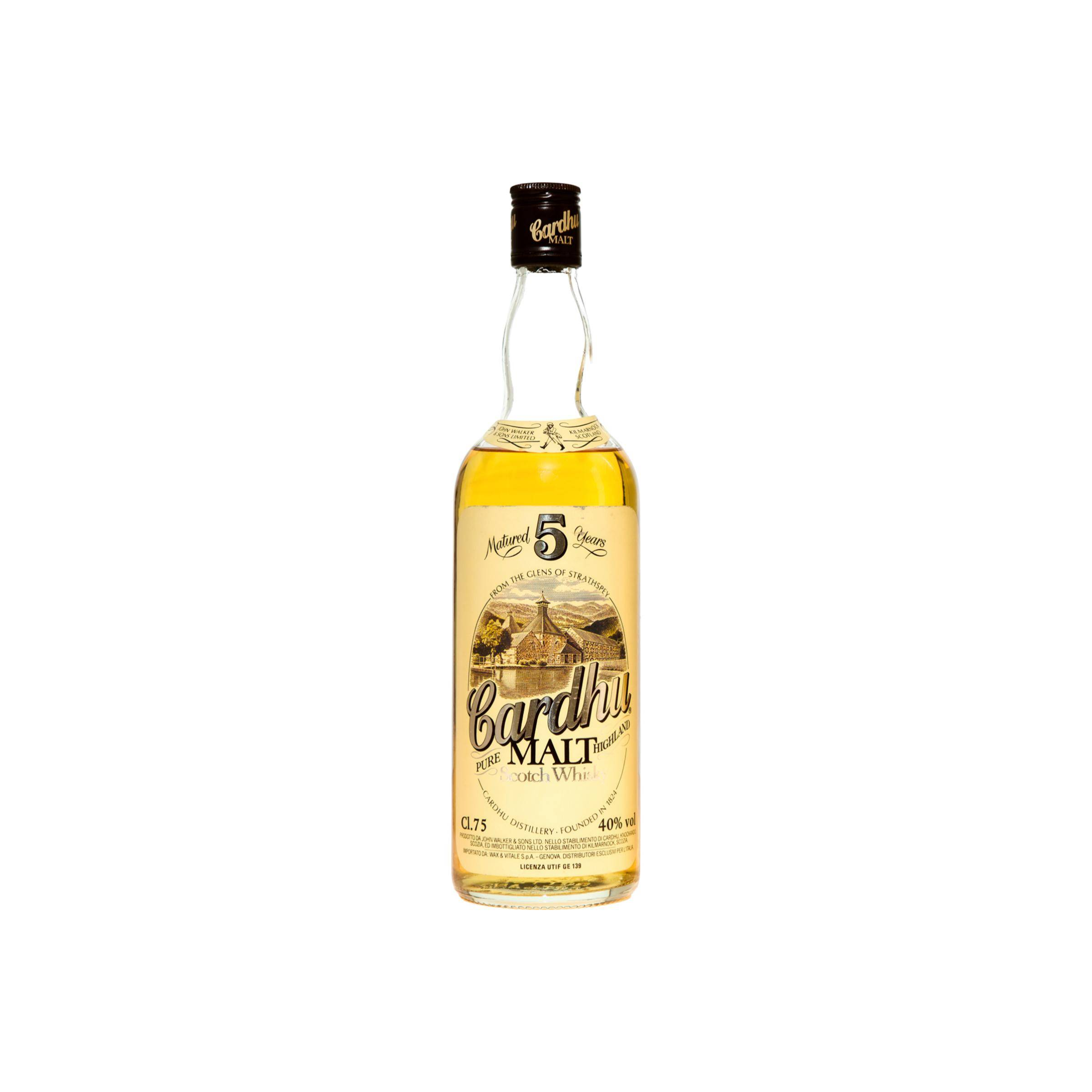 Cardhu 5 Years Single Malt Whisky