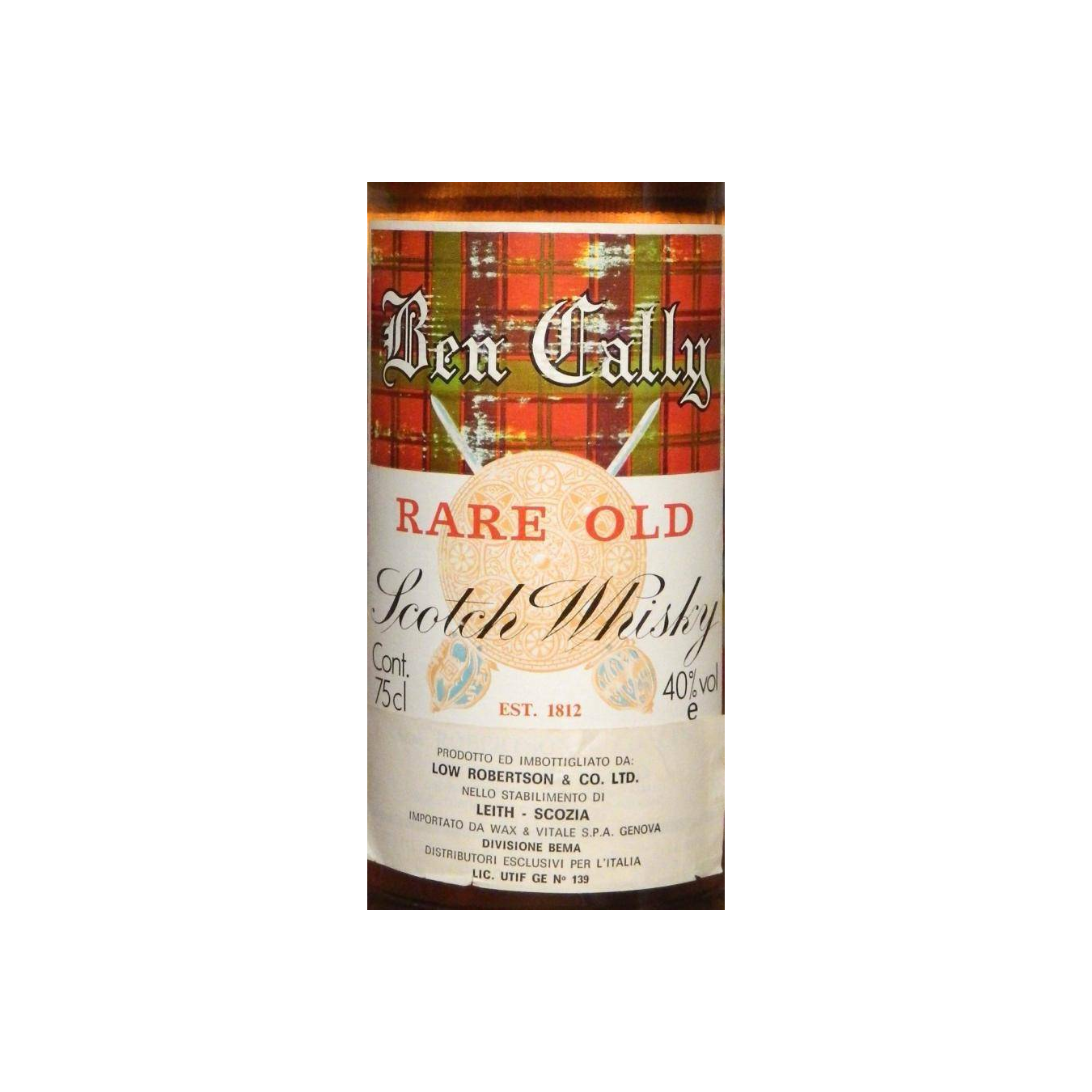 Ben Cally Rare Old Scotch Whisky 3