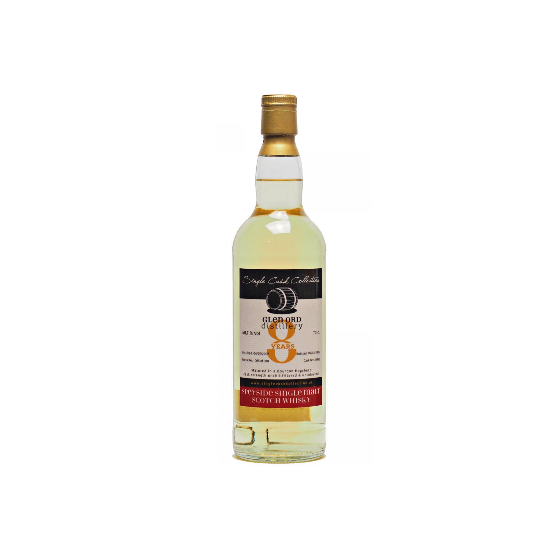Glen Ord 2007 8 Years Single Malt Whisky