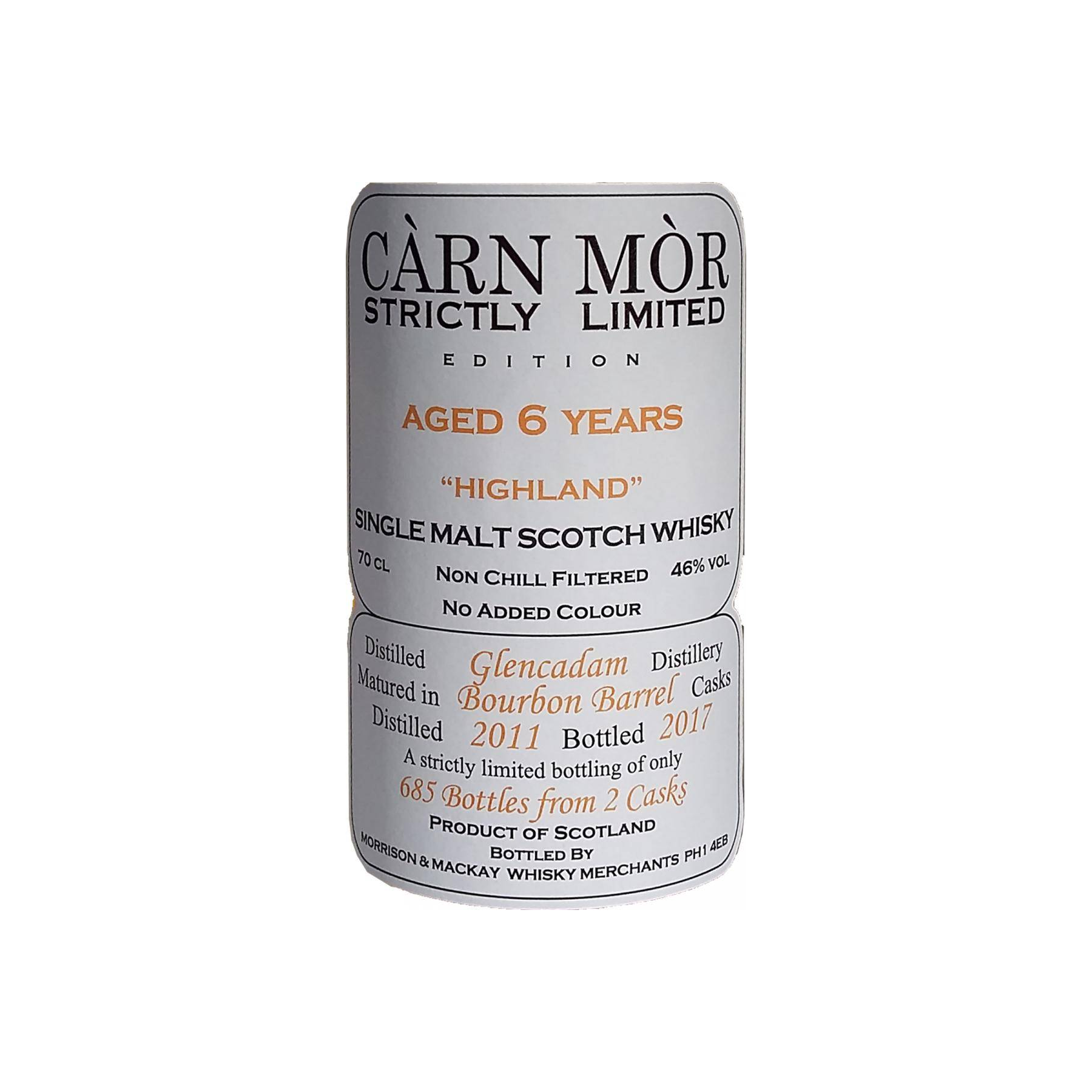 Glencadam 2011 6 Years Single Malt Whisky 2