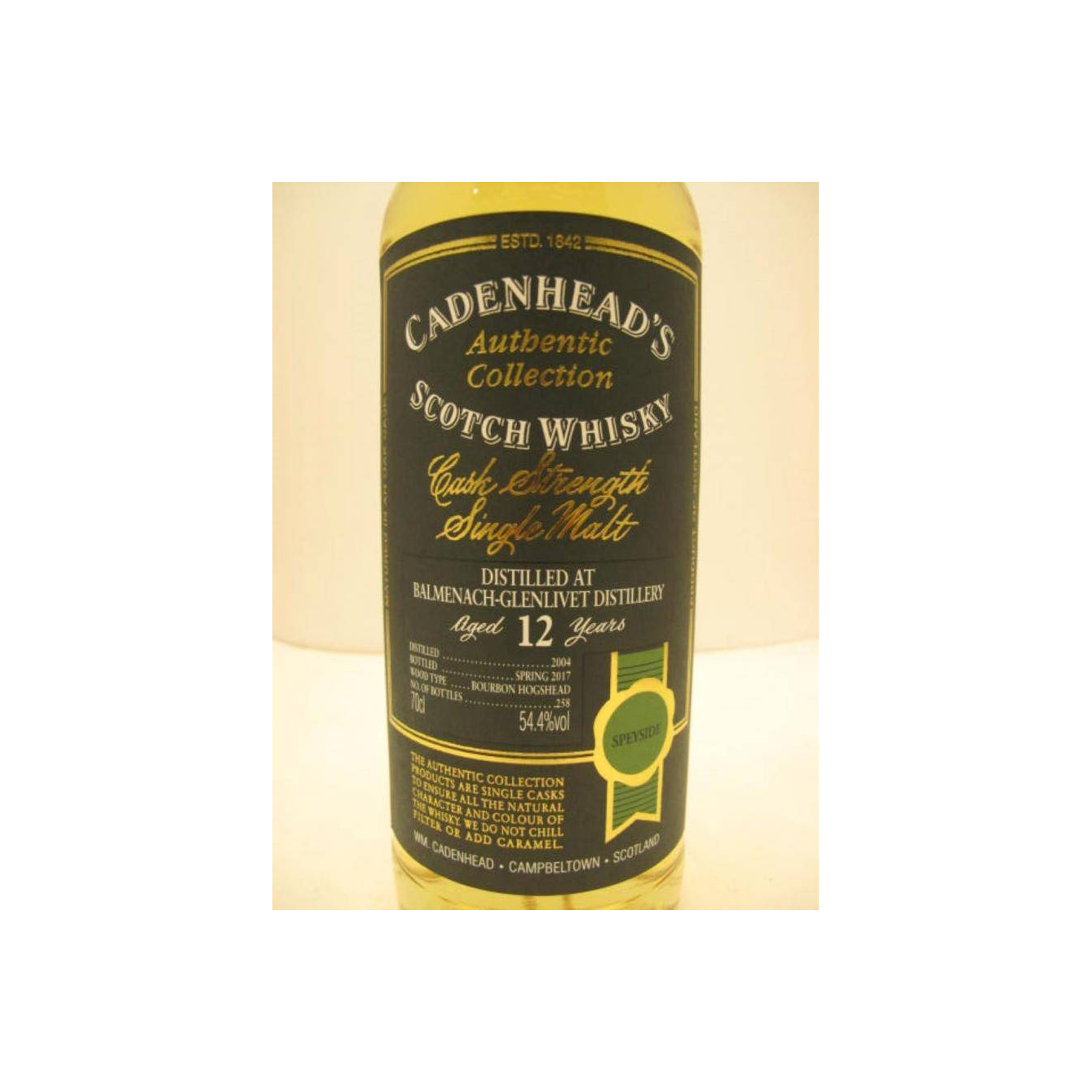 Balmenach Authentic Collection 2004 12 Years Single Malt Whisky 3