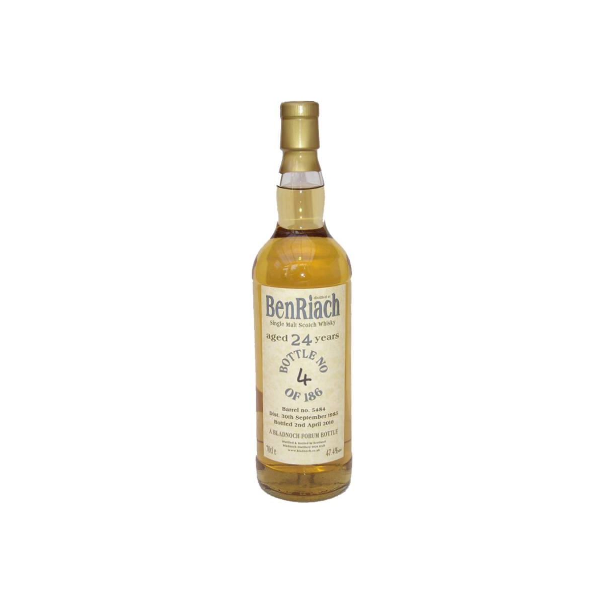 BenRiach 1985 24 Years Single Malt Whisky