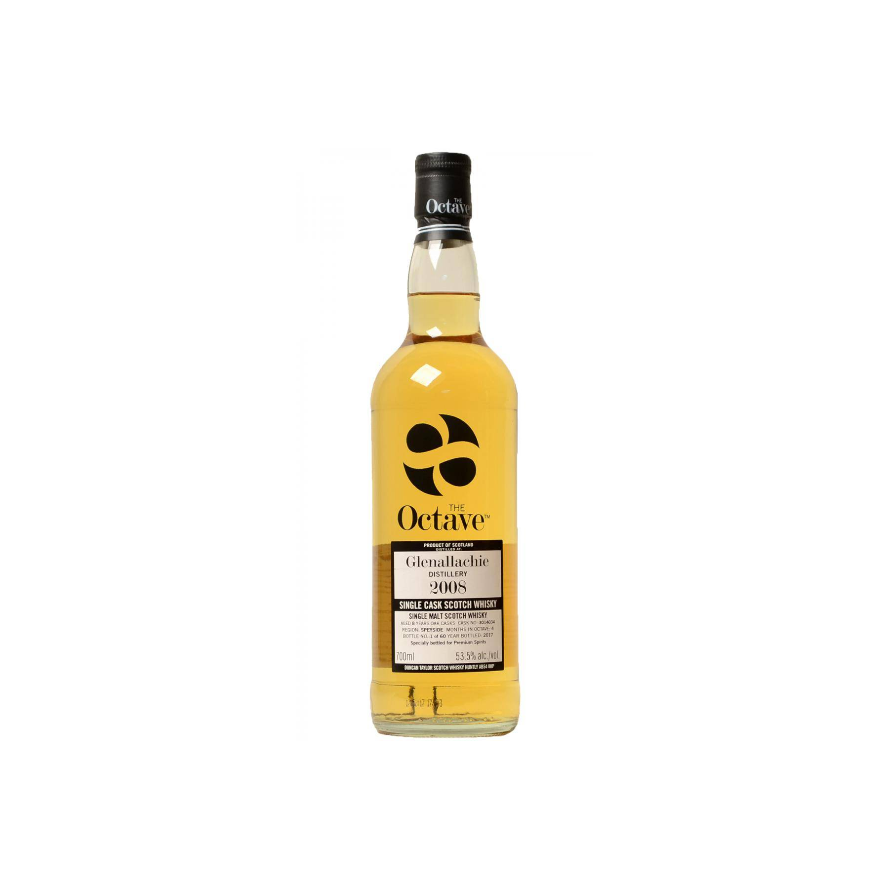 The GlenAllachie The Octave 2008 9 Years Single Malt Whisky