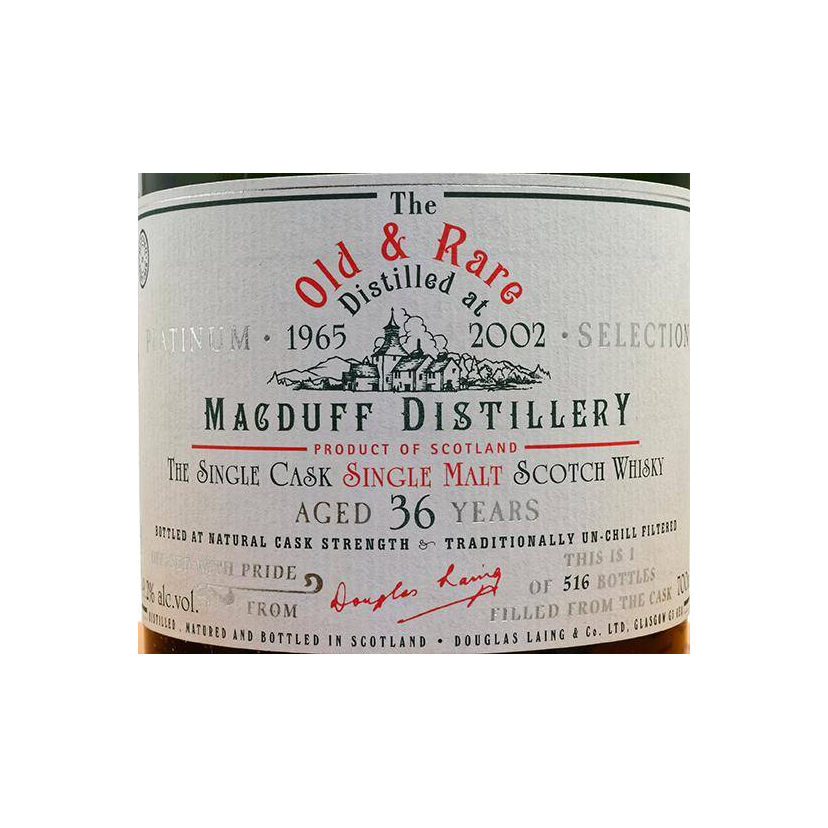 Macduff 1965 36 Years Single Malt Whisky 2