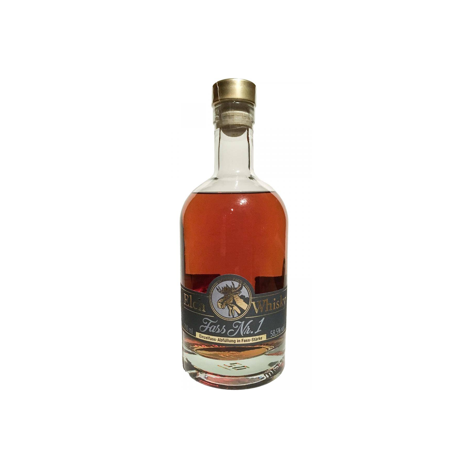 Elch Whisky Fass Nr. 1