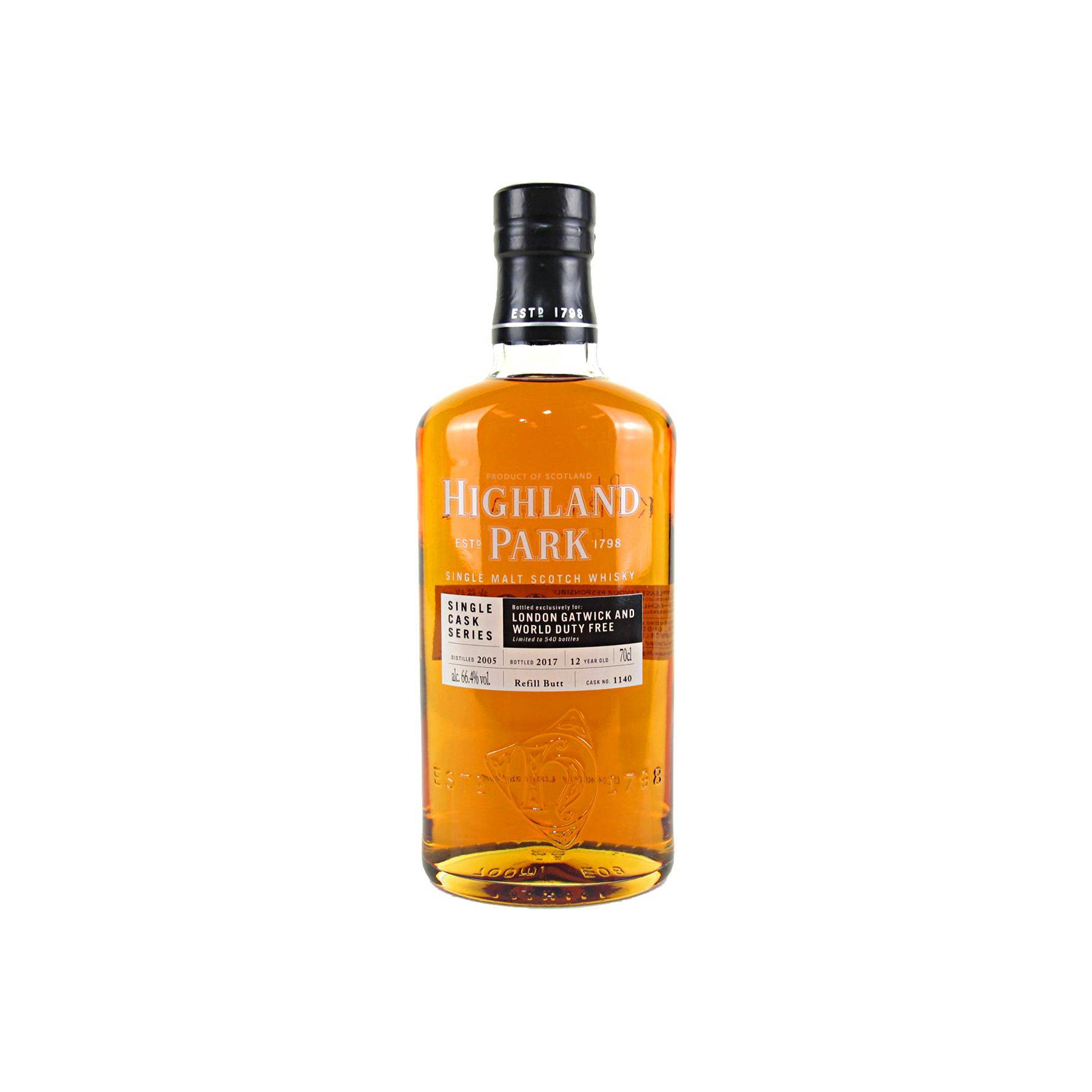 Highland Park Single Cask 2005 12 Years Single Malt Whisky