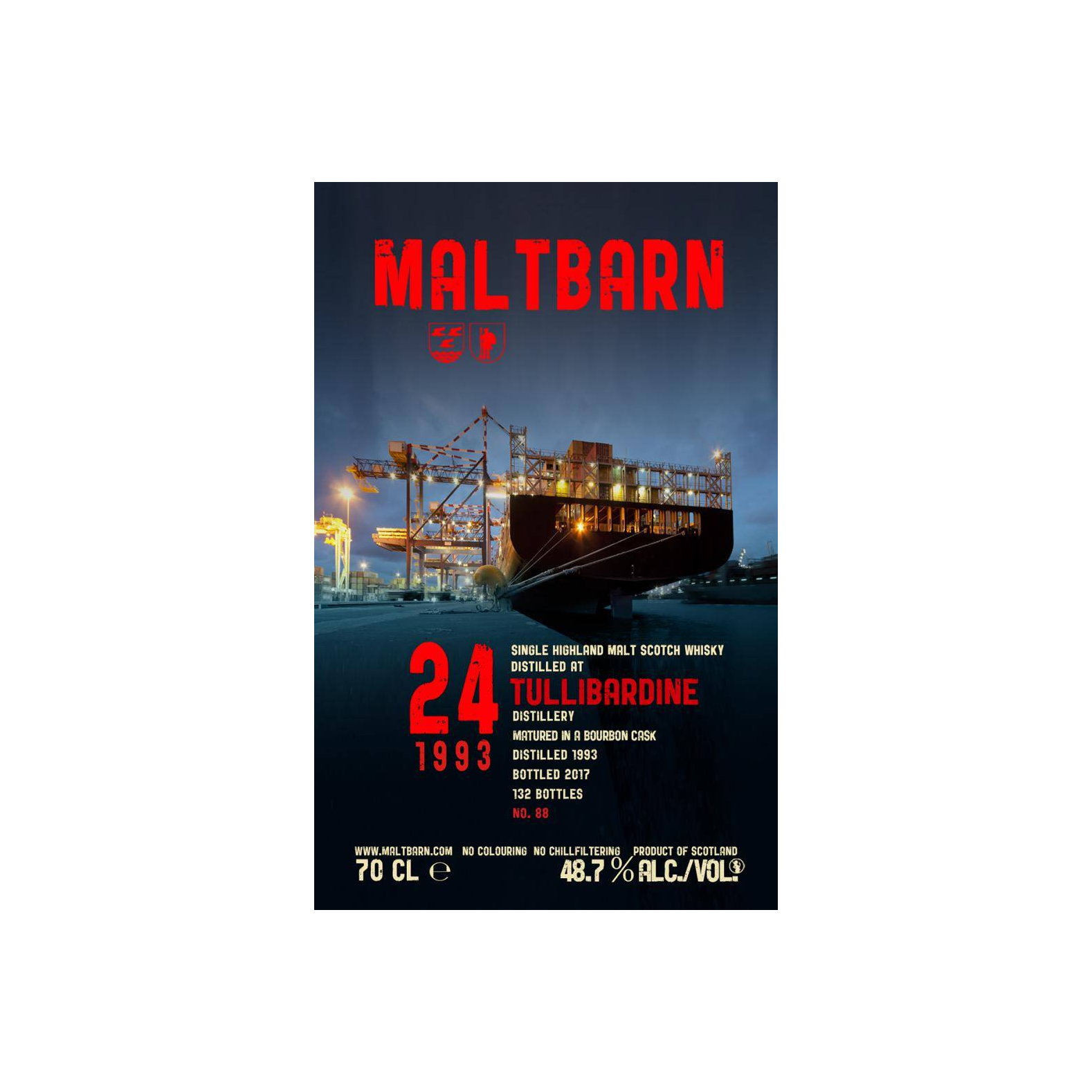 Tullibardine 1993 24 Years Single Malt Whisky 2