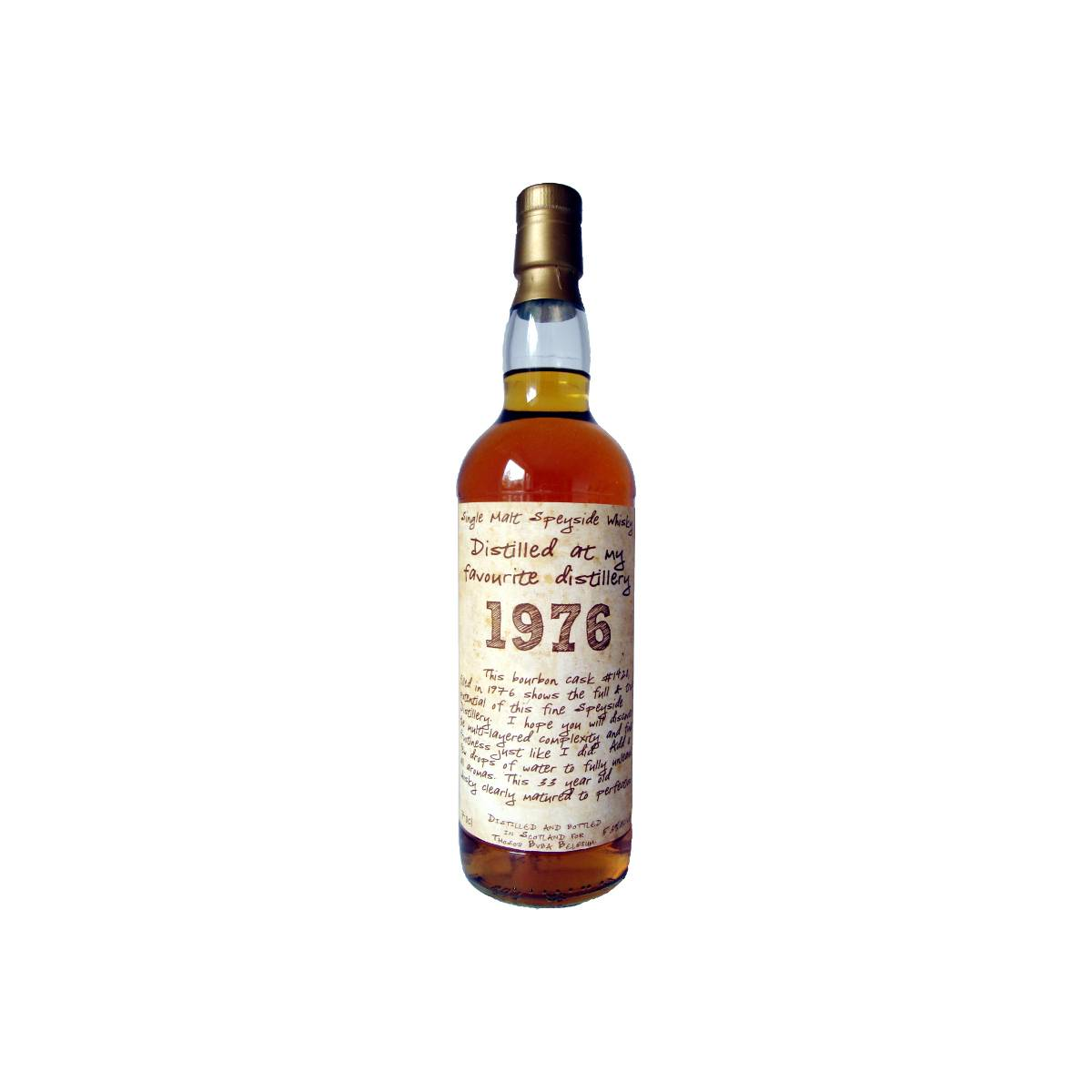 Favourite Distillery 1976 Speyside TI