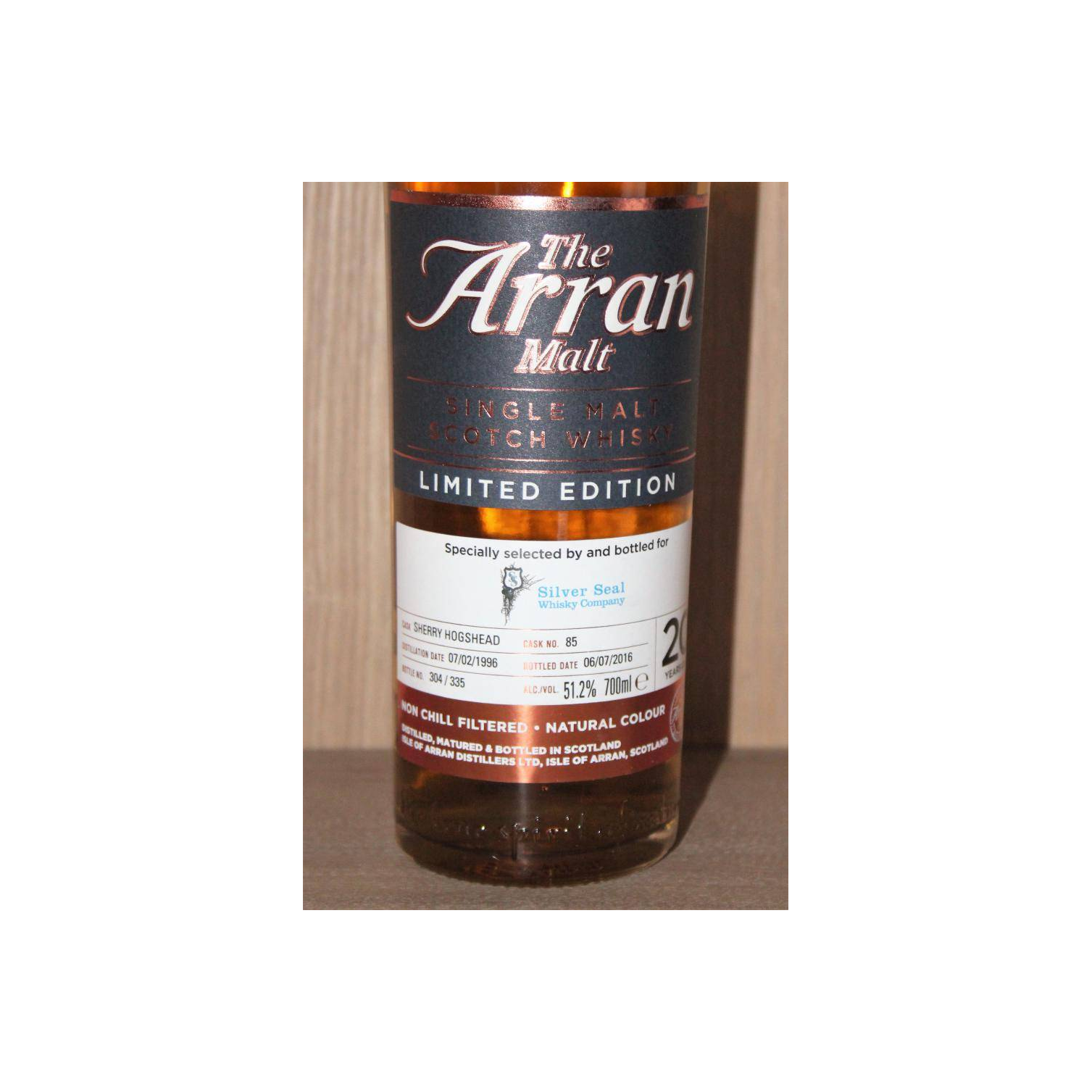 Arran Limited Edition 1996 20 Years Single Malt Whisky 2