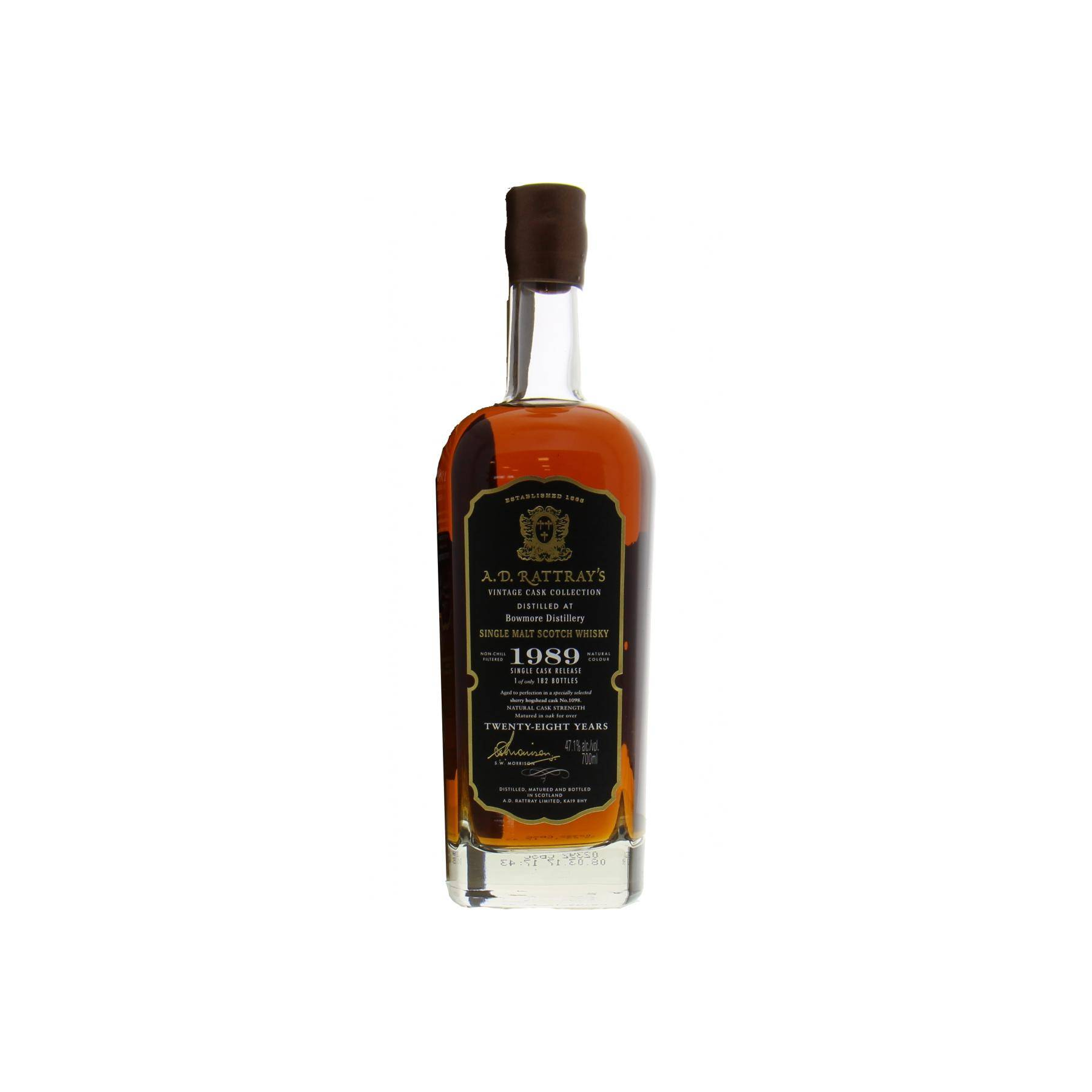 Bowmore 1989 28 Years Single Malt Whisky