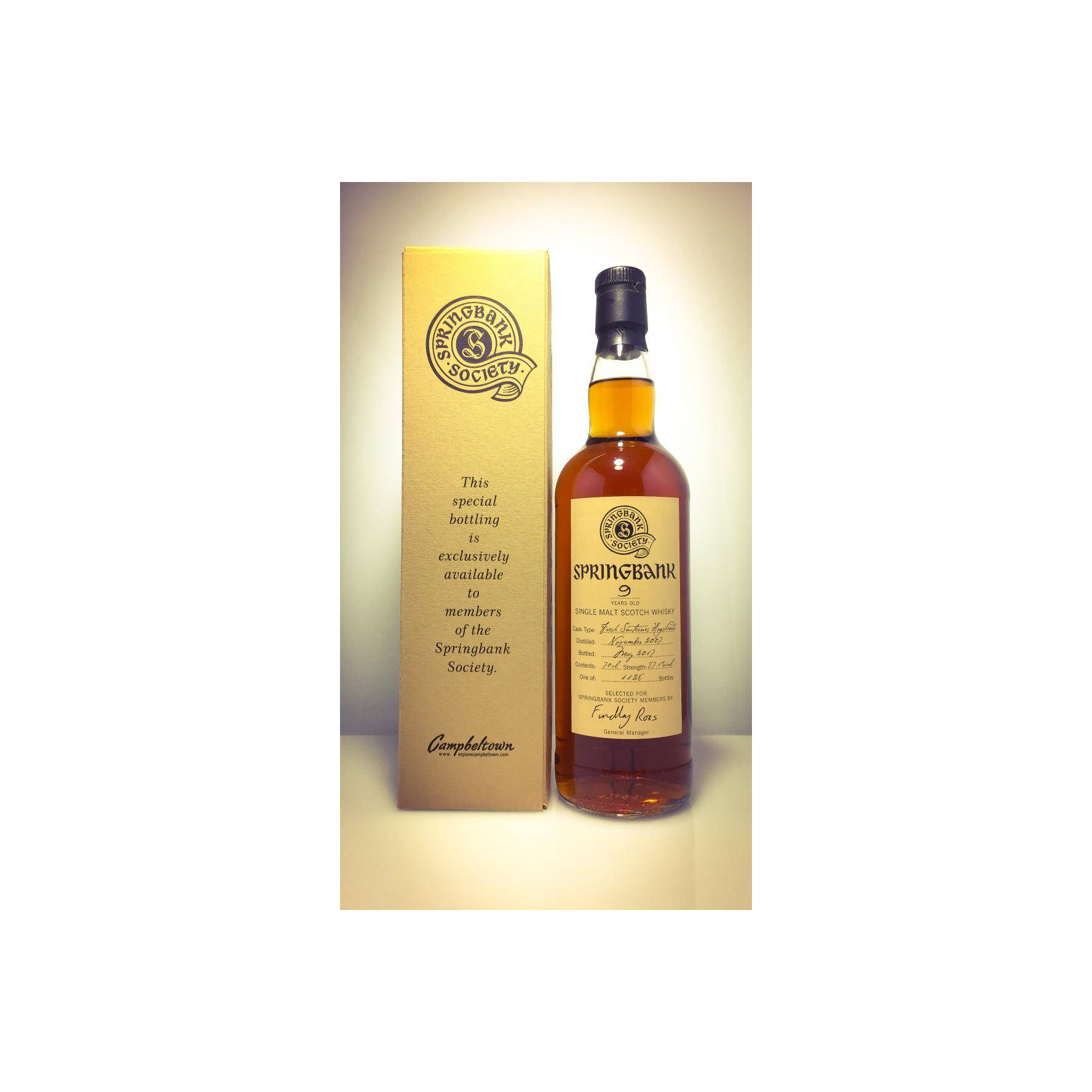 Springbank 2007 9 Years Single Malt Whisky 2