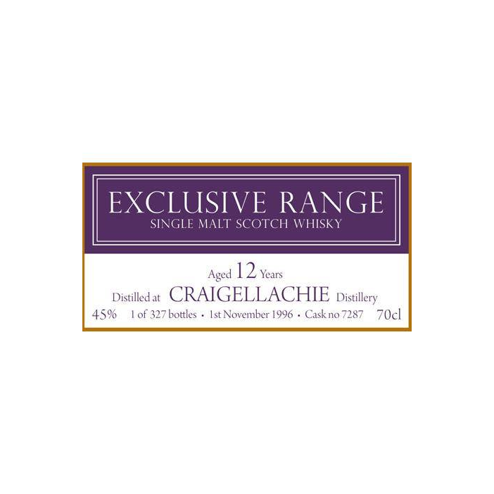 Craigellachie 1996 12 Years Single Malt Whisky