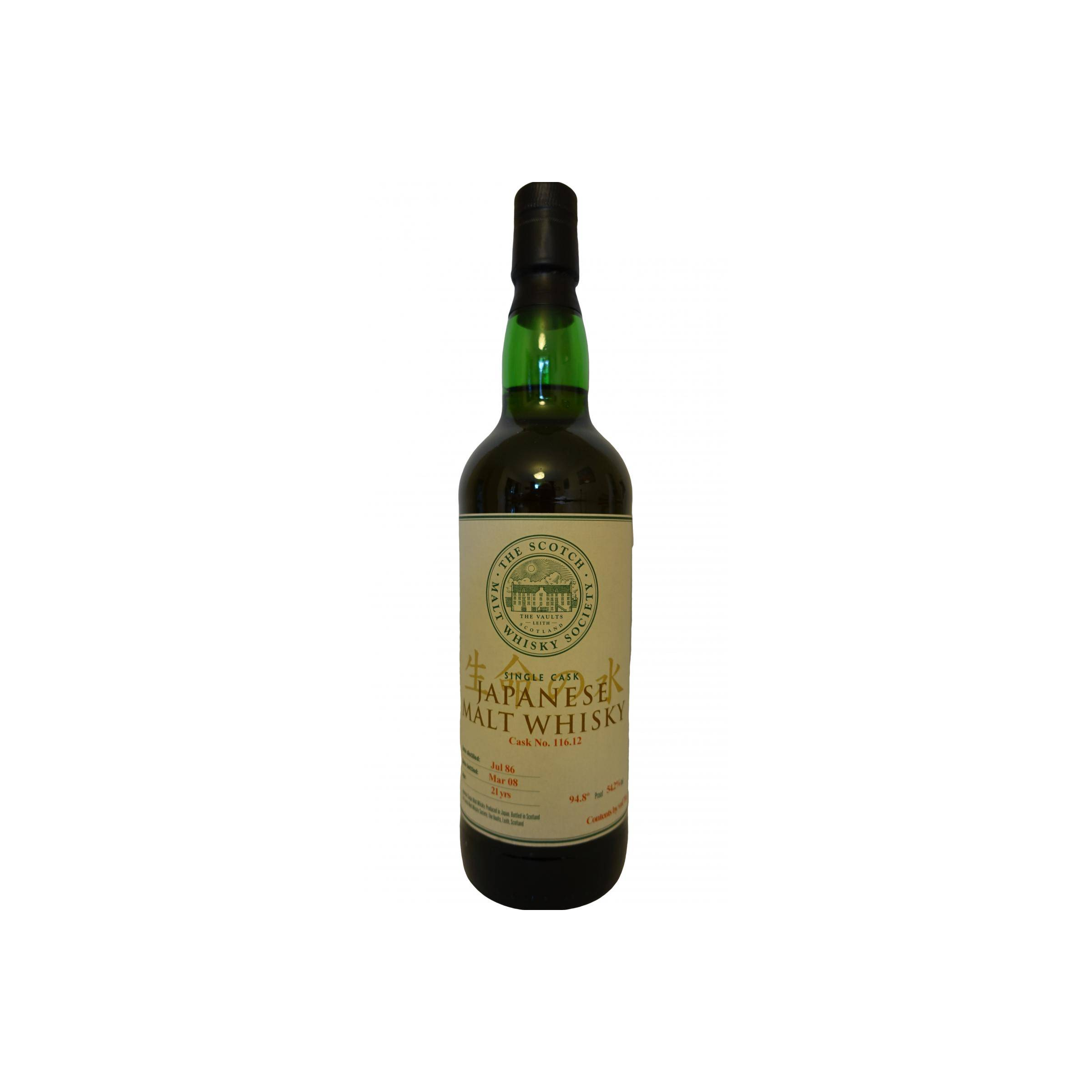 The Scotch Malt Whisky Society 1986 21 Years Single Malt Whisky
