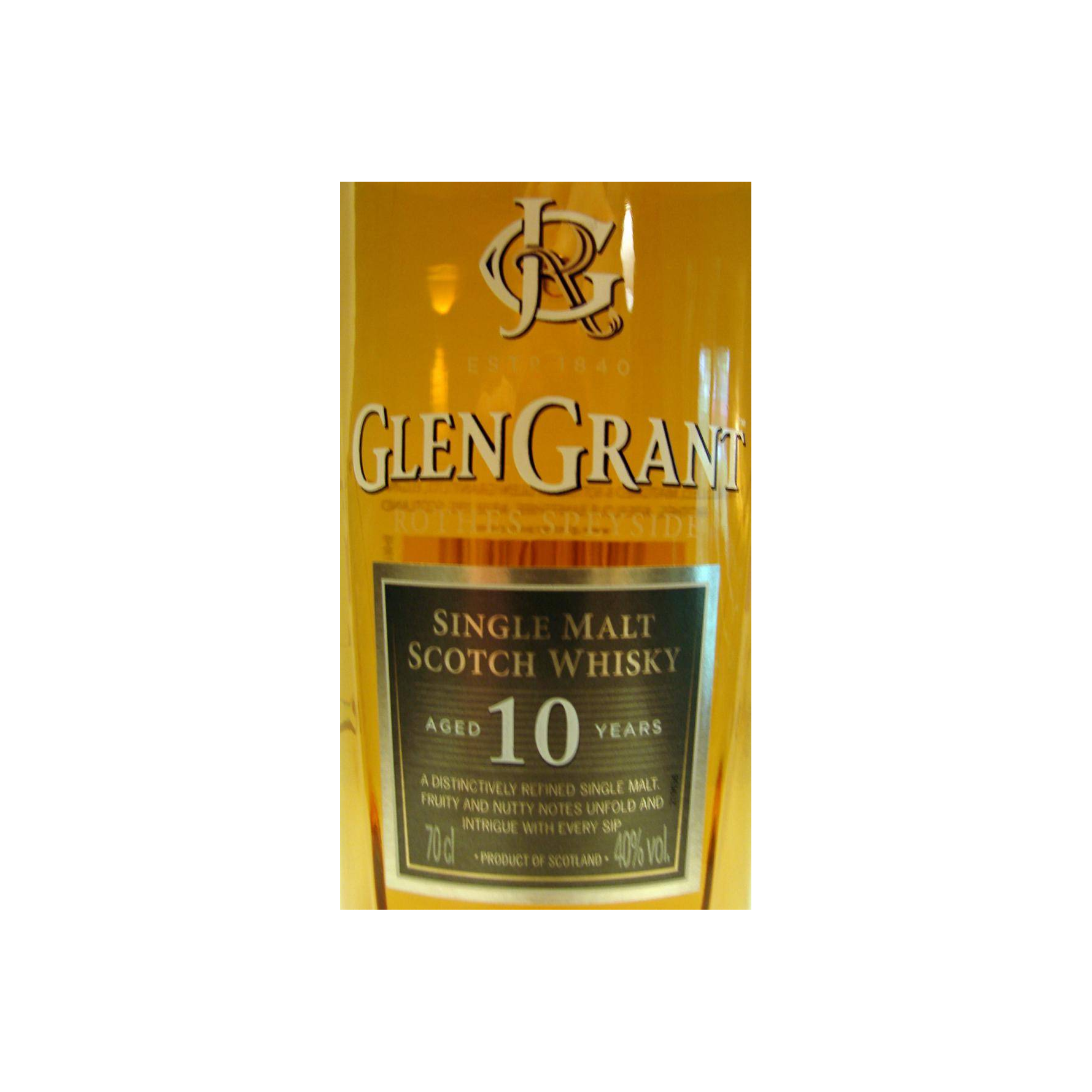 Glen Grant 10 Years Single Malt Whisky 2