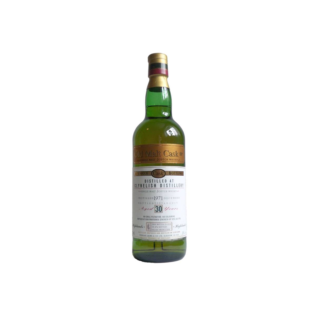 Clynelish Old Malt Cask 1971 30 Years Single Malt Whisky