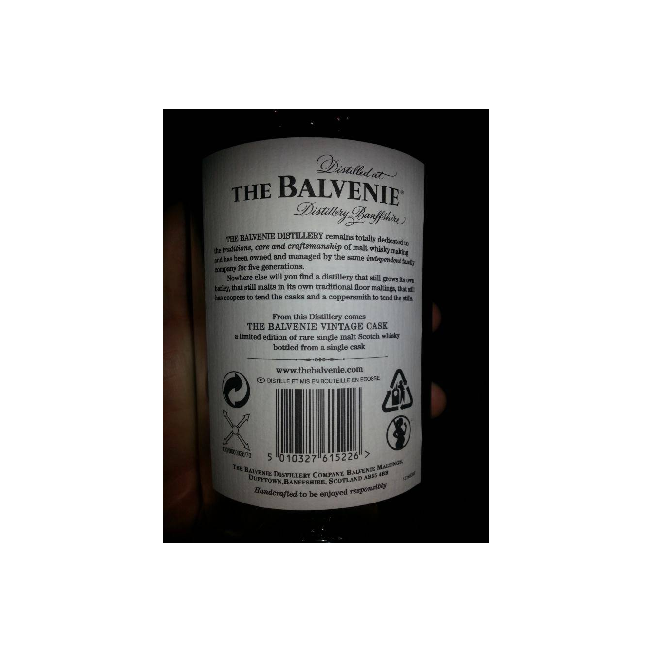 The Balvenie 1976 31 Years Single Malt Whisky 2