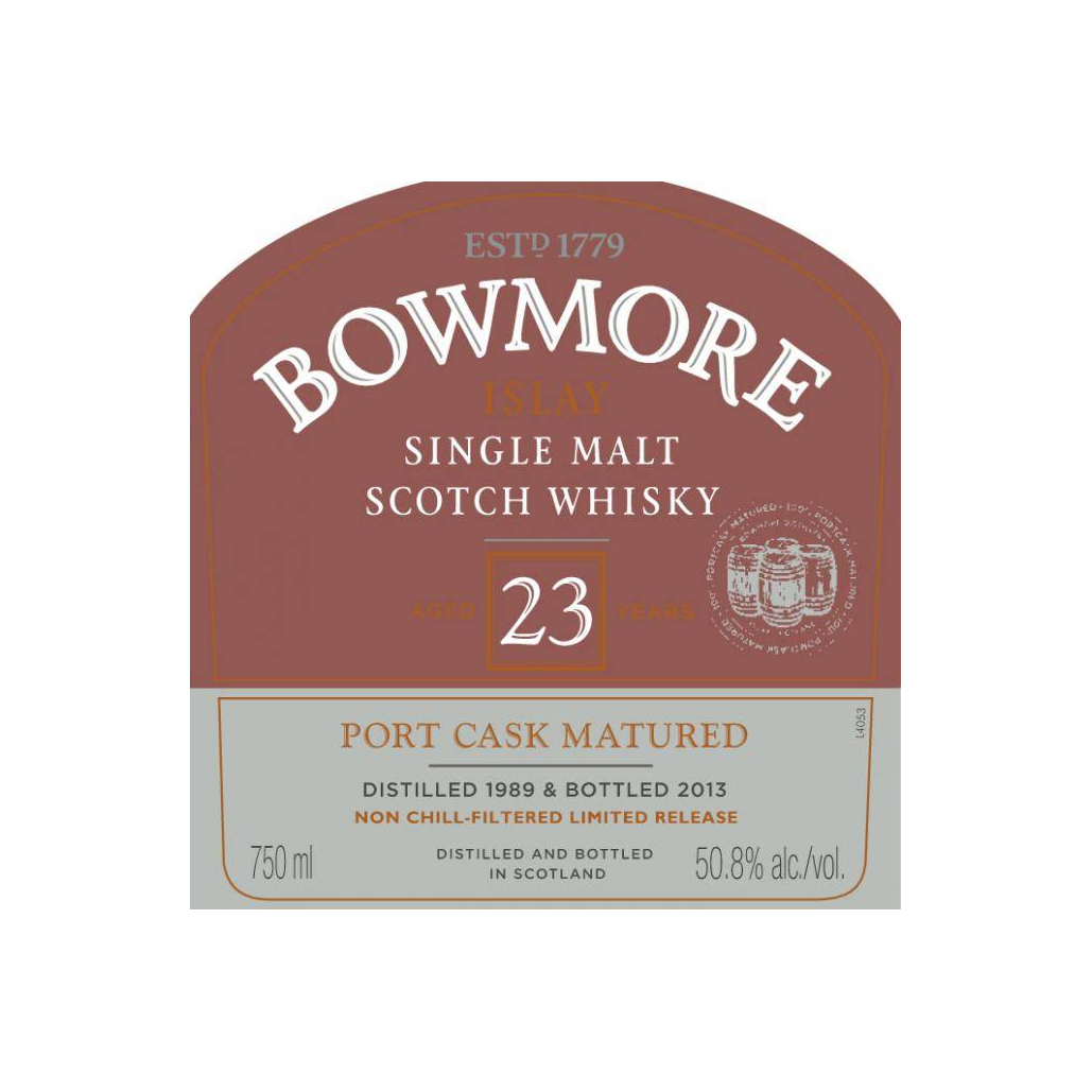 Bowmore 1989 23 Years Single Malt Whisky 2