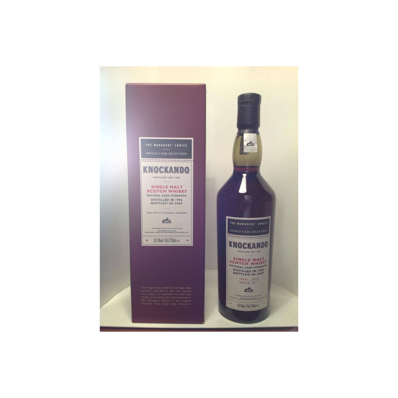 Knockando 1996 12 Years Single Malt Whisky 2