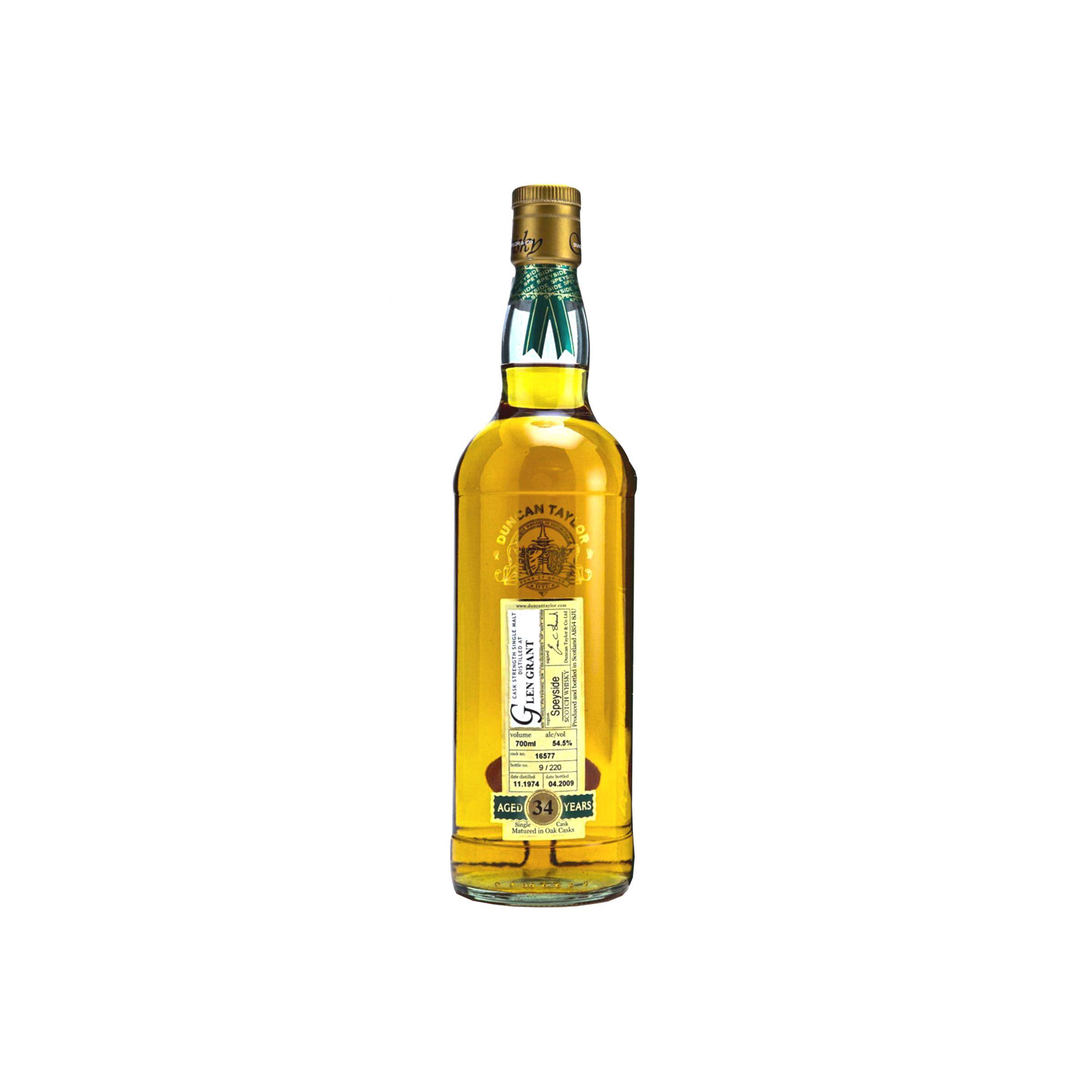 Glen Grant Rare Auld 1974 34 Years Single Malt Whisky