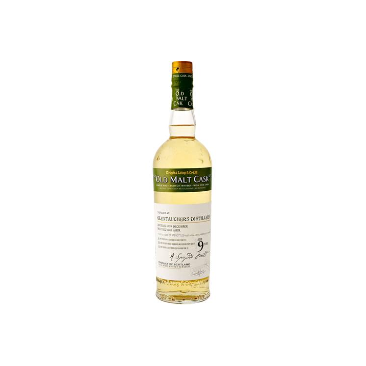 Glentauchers Old Malt Cask 1998 9 Years Single Malt Whisky