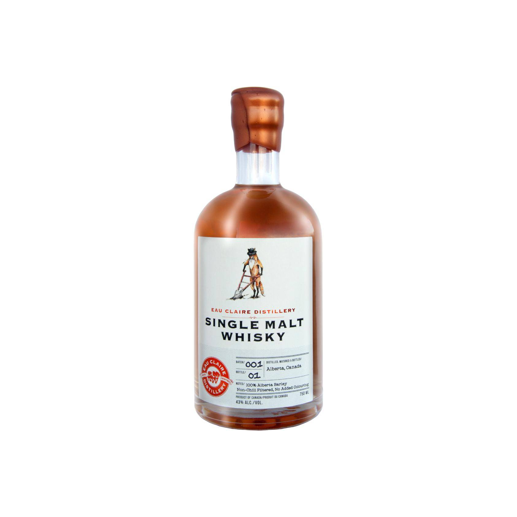 Eau Claire Distillery Single Malt Whisky