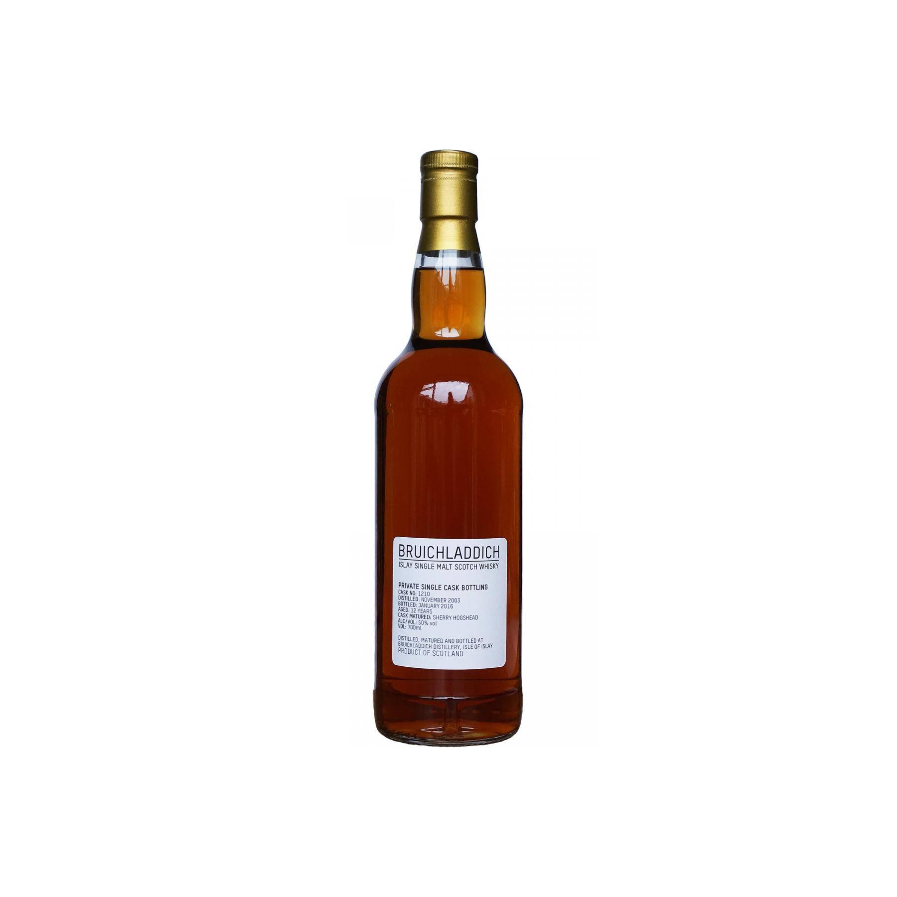 Bruichladdich 2003 12 Years Single Malt Whisky