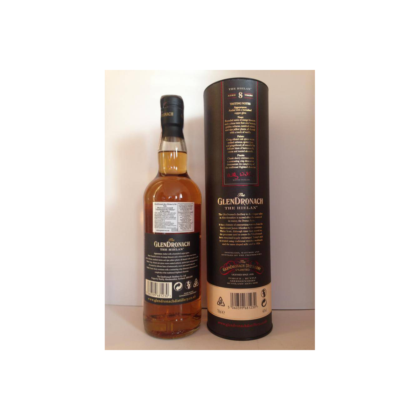 GlenDronach 8 Years Single Malt Whisky 3