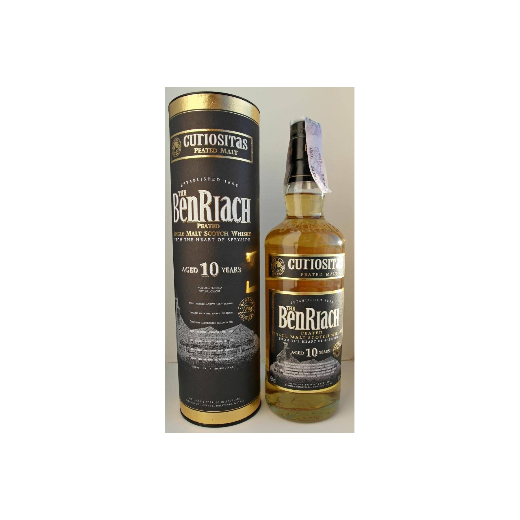 BenRiach 10 Years Single Malt Whisky 3
