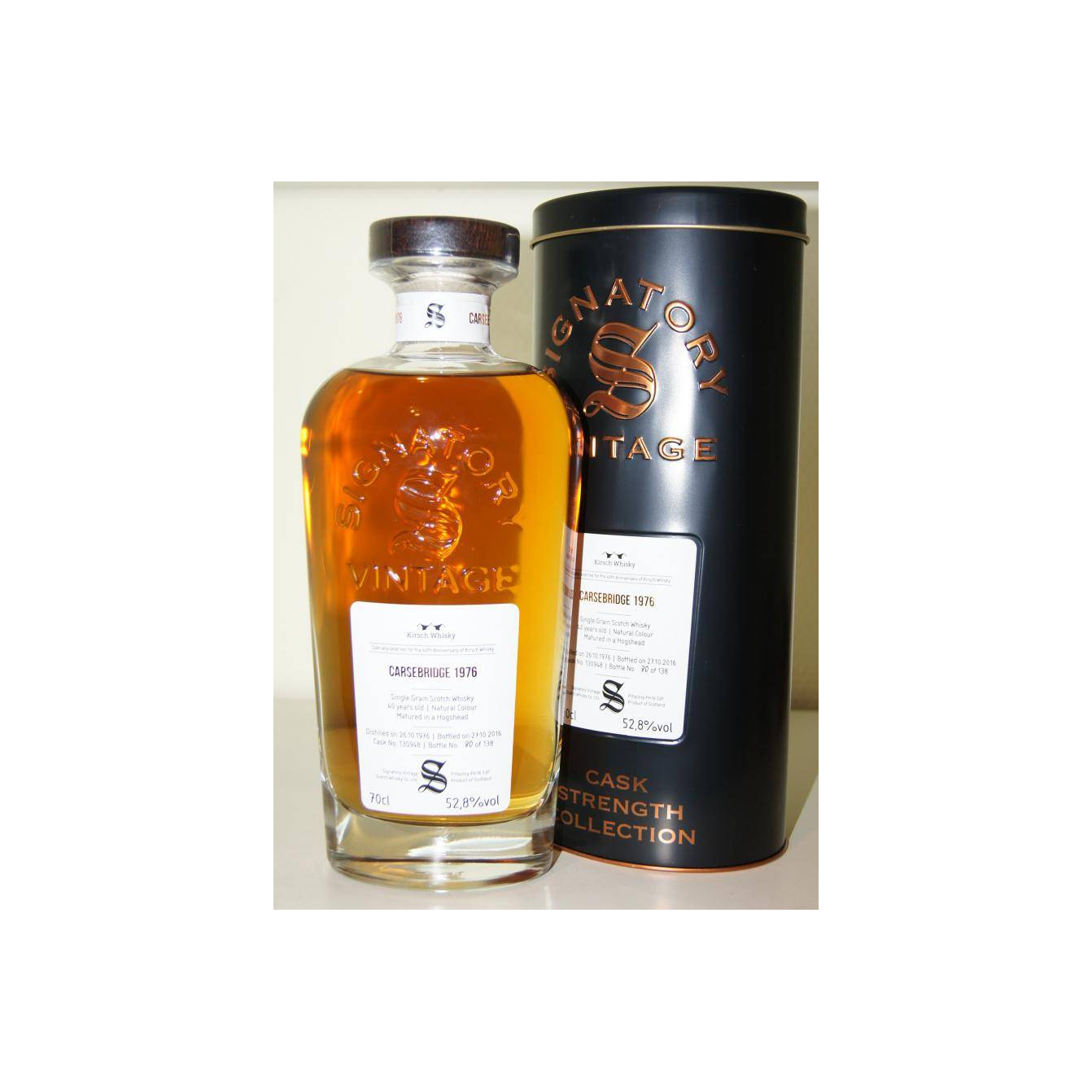 Carsebridge Cask Strength Collection 1976 40 Years Single Grain Whisky 3