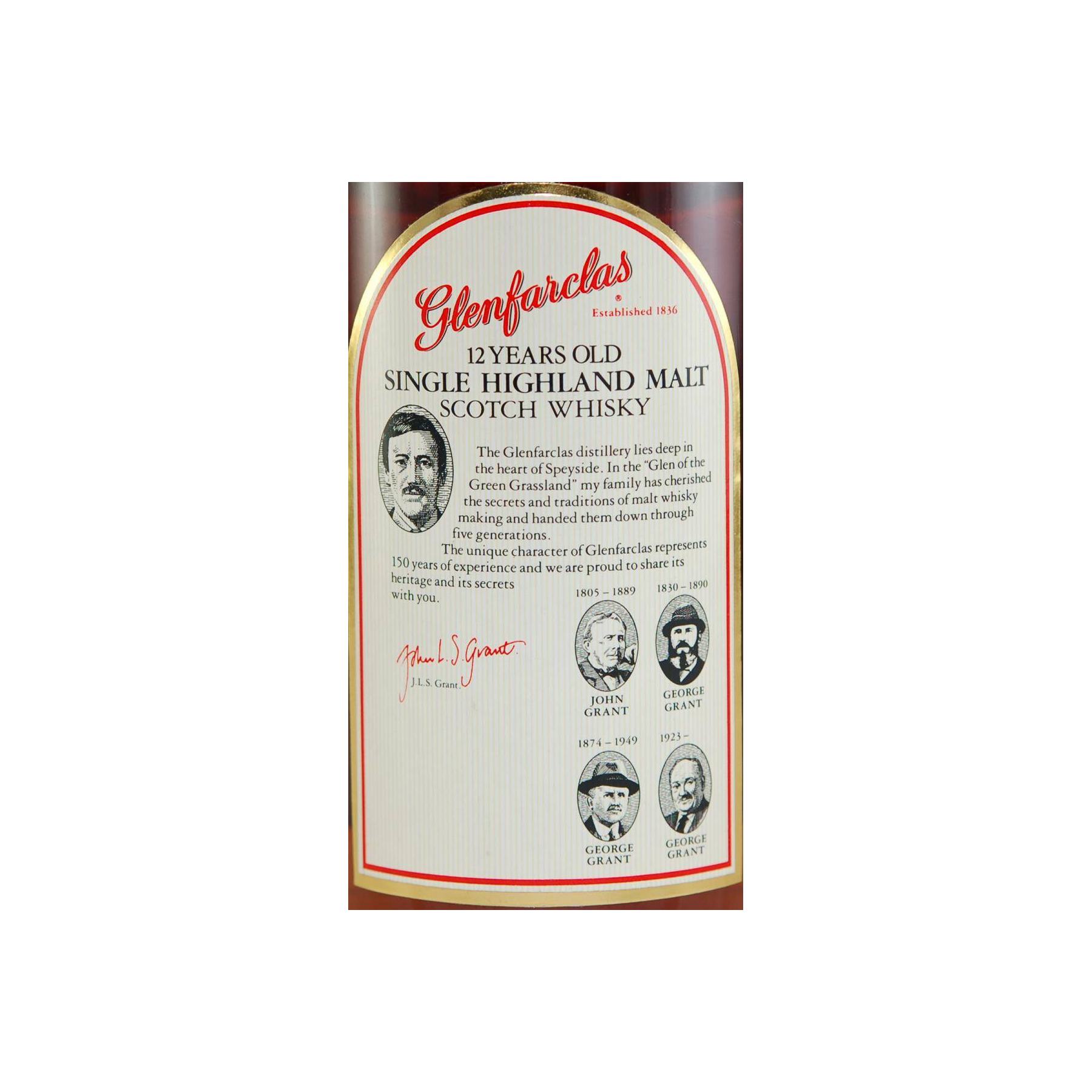 Glenfarclas 12 Years Single Malt Whisky 3