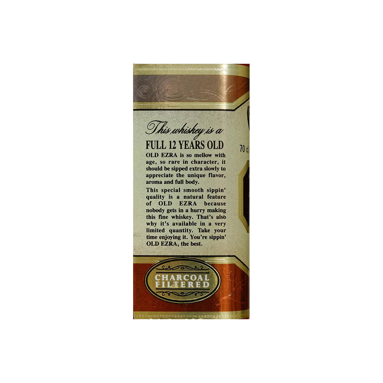 Old Ezra 12 Years Bourbon Whisky 3