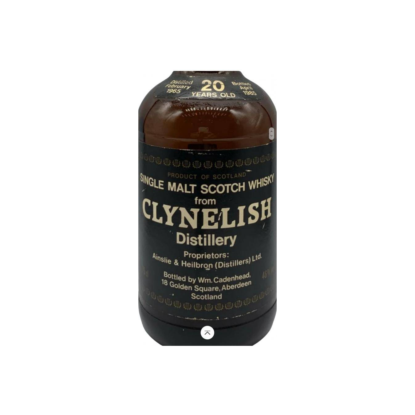 Clynelish 1965 20 Years Single Malt Whisky